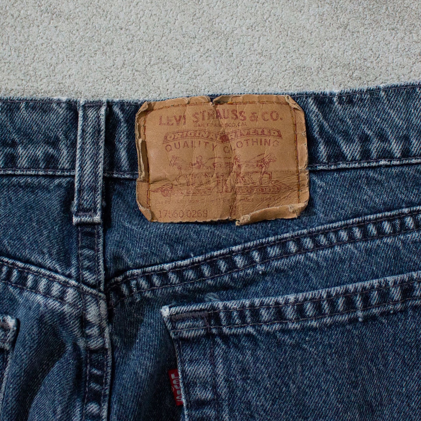 560 LOOSE FIT TAPERED Denim Pants Made in U.S.A.