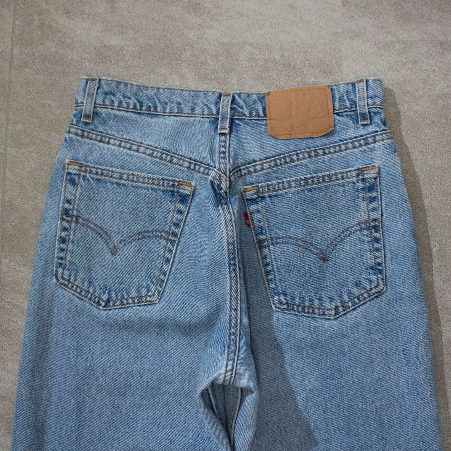 Loose Fit Straight Denim Pants