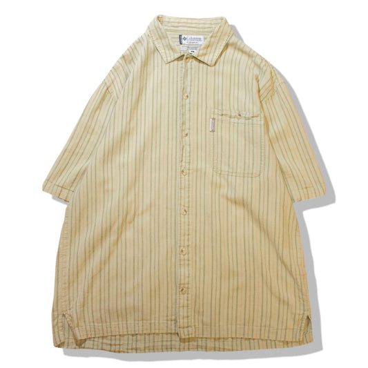 S/S Cotton Linen Shirt【L】