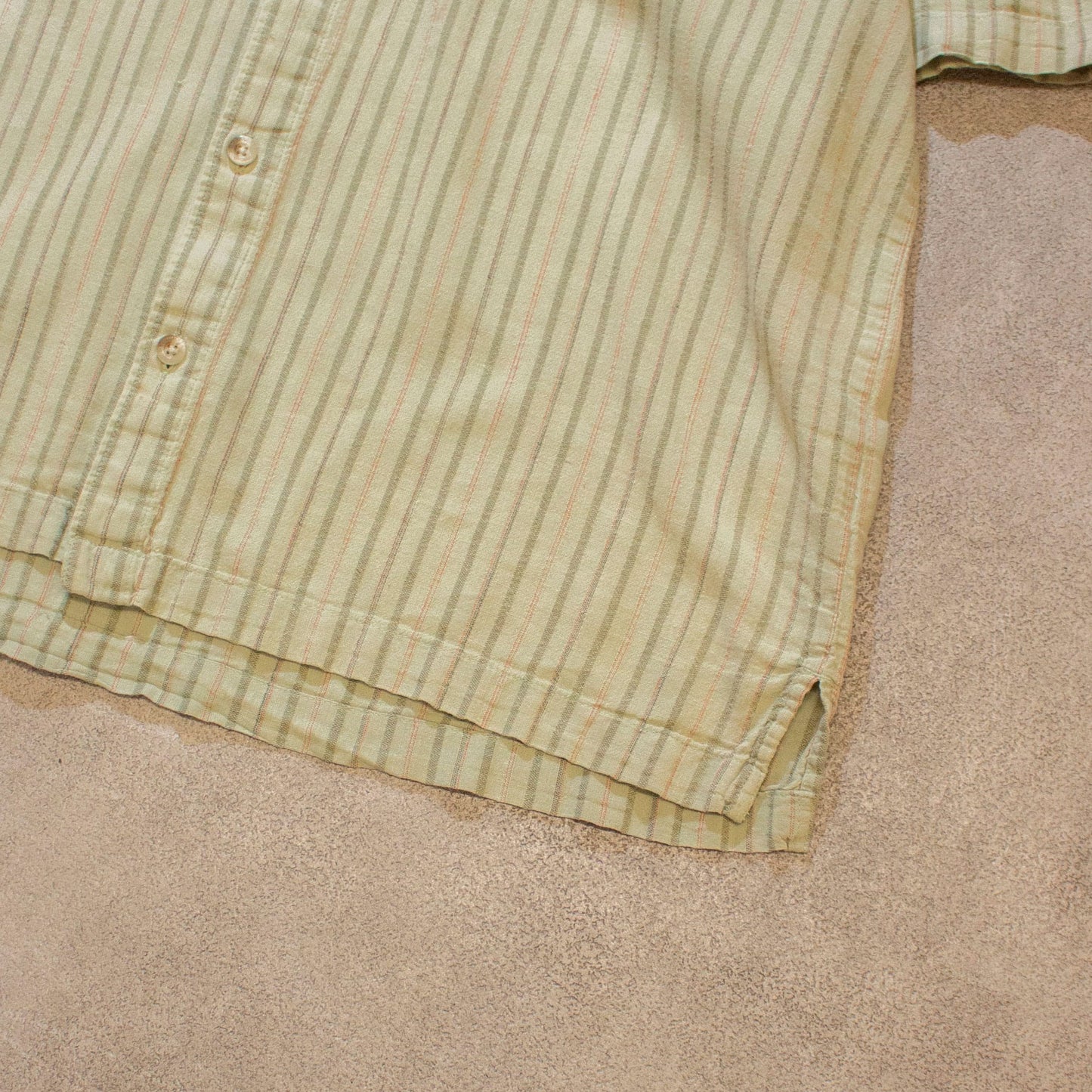 S/S Cotton Linen Shirt【L】
