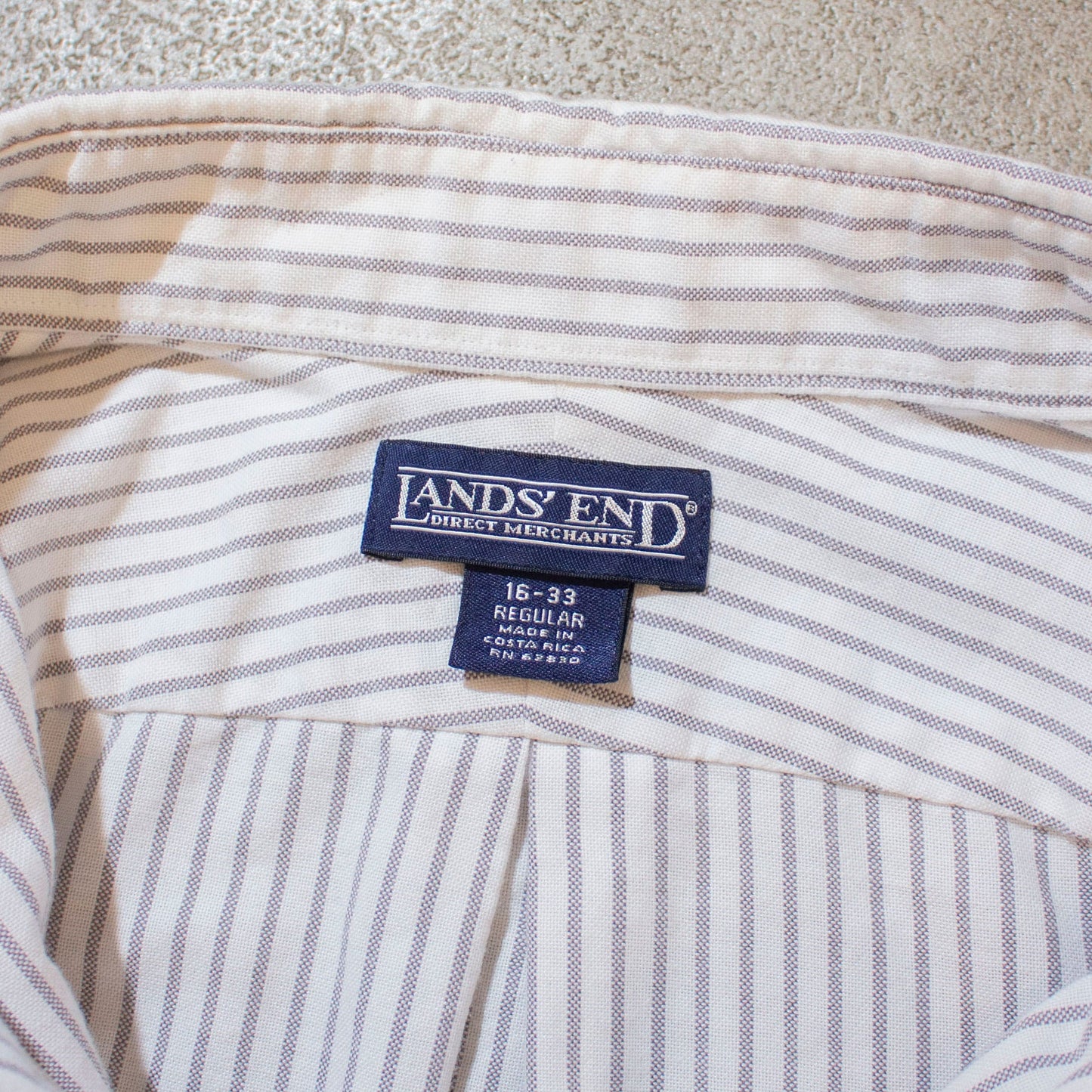 Stripe B.D Shirt / WHITE【About L】