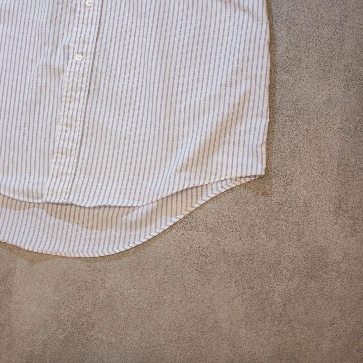 Stripe B.D Shirt / WHITE【About L】