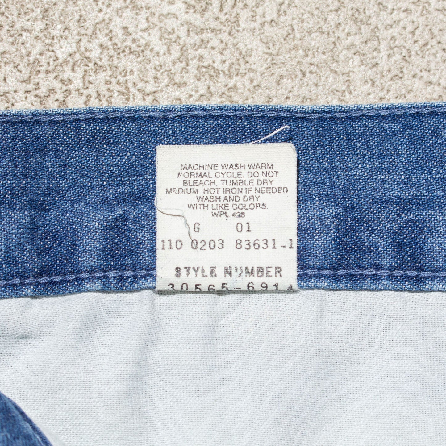 2tuck Denim Shorts【W37】