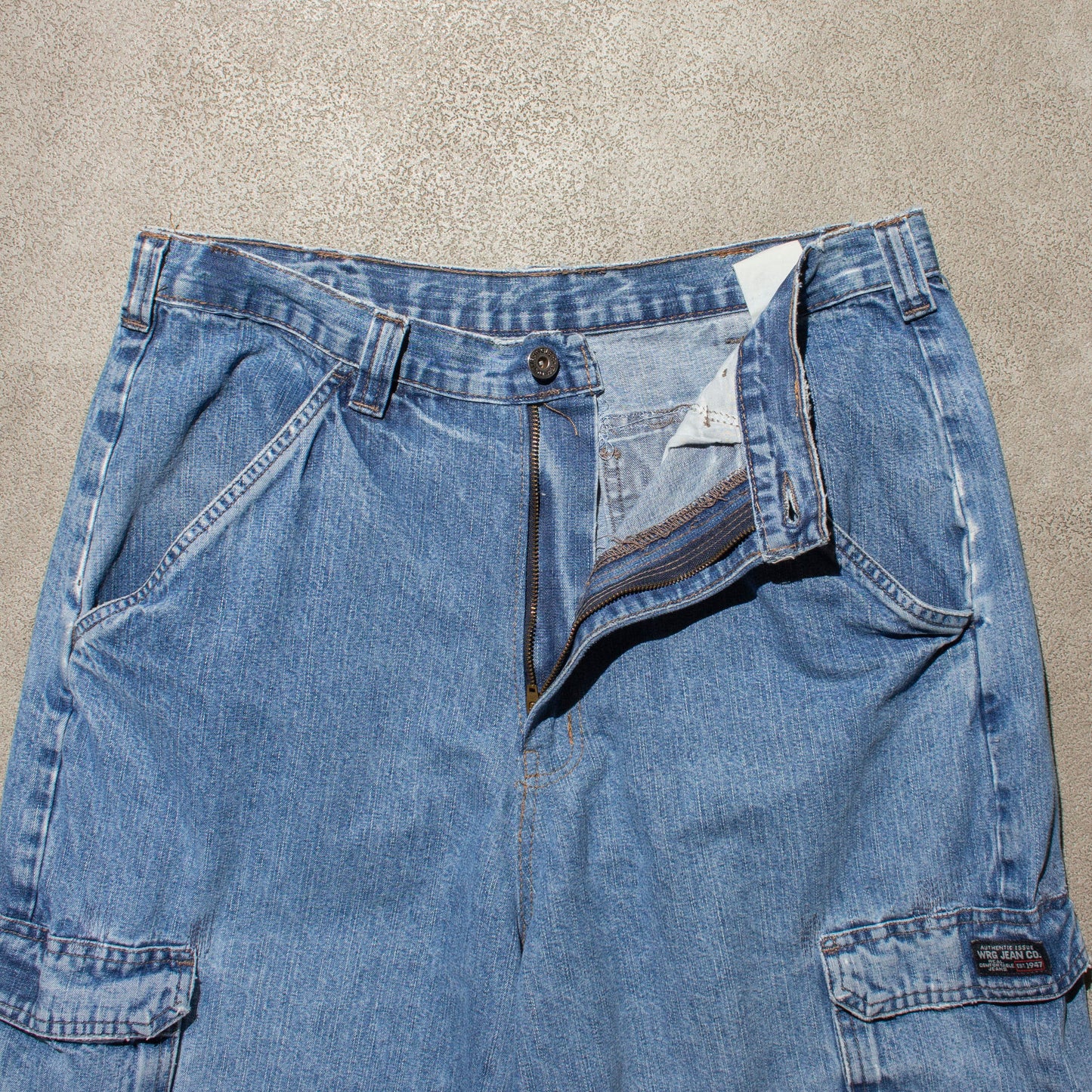 Cargo Denim Shorts【About W34】
