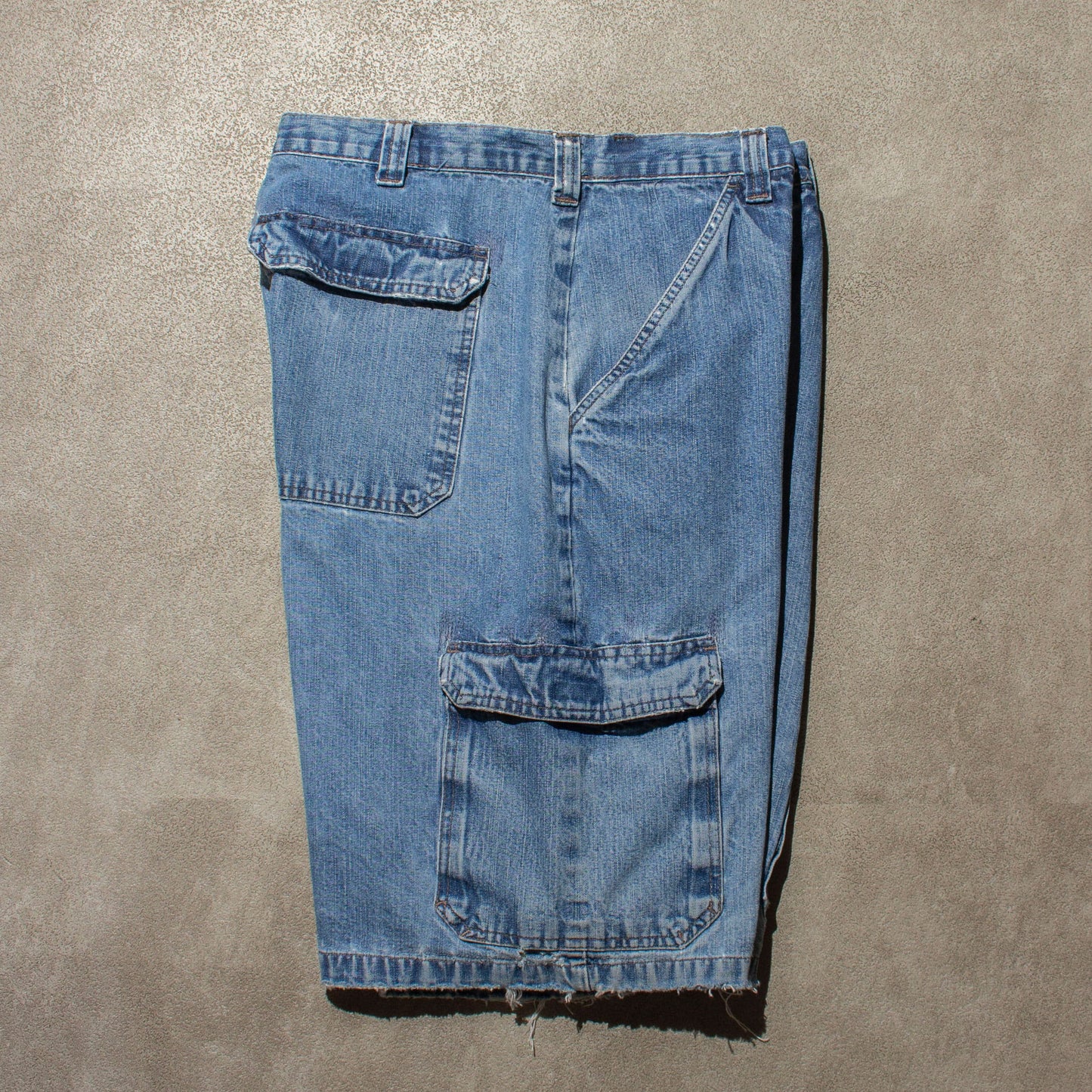 Cargo Denim Shorts【About W34】