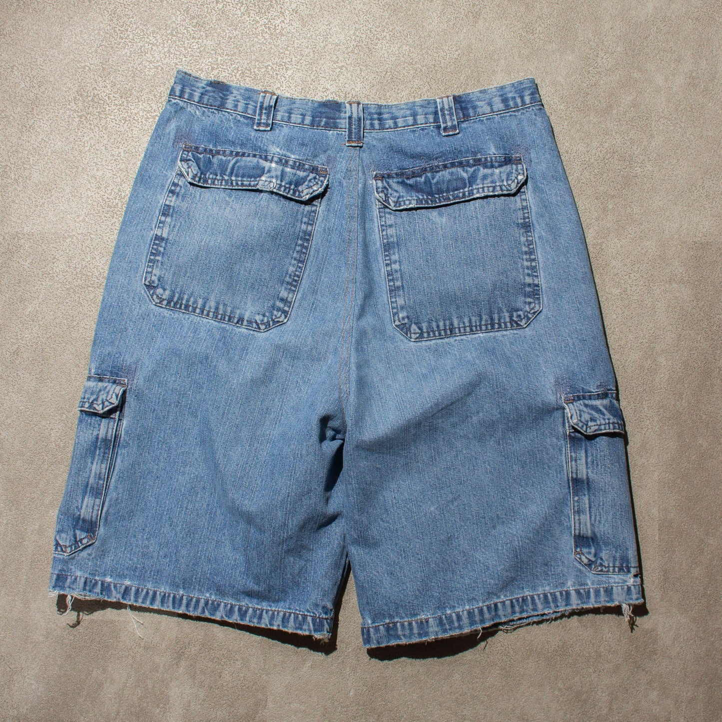 Cargo Denim Shorts【About W34】