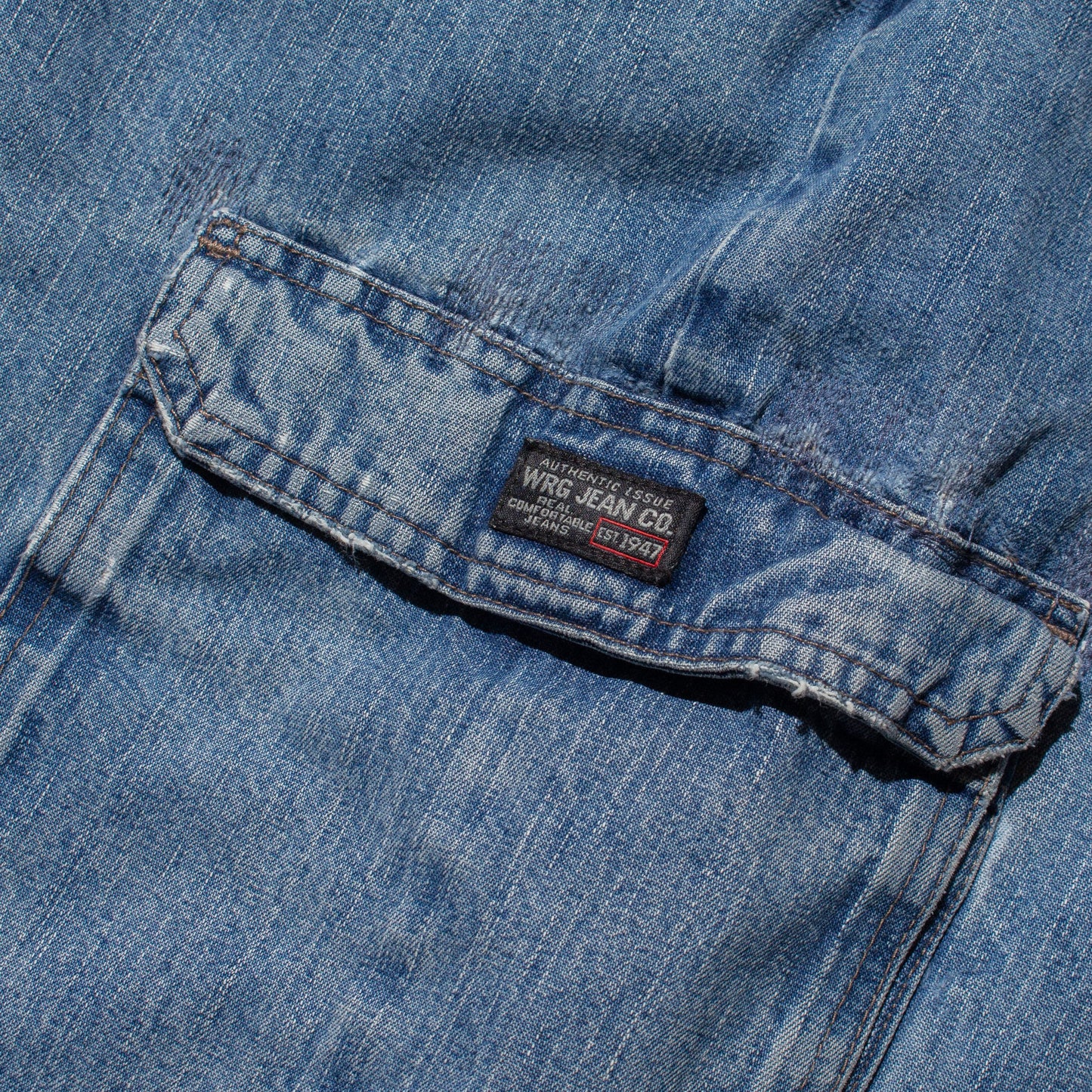 Cargo Denim Shorts【About W34】