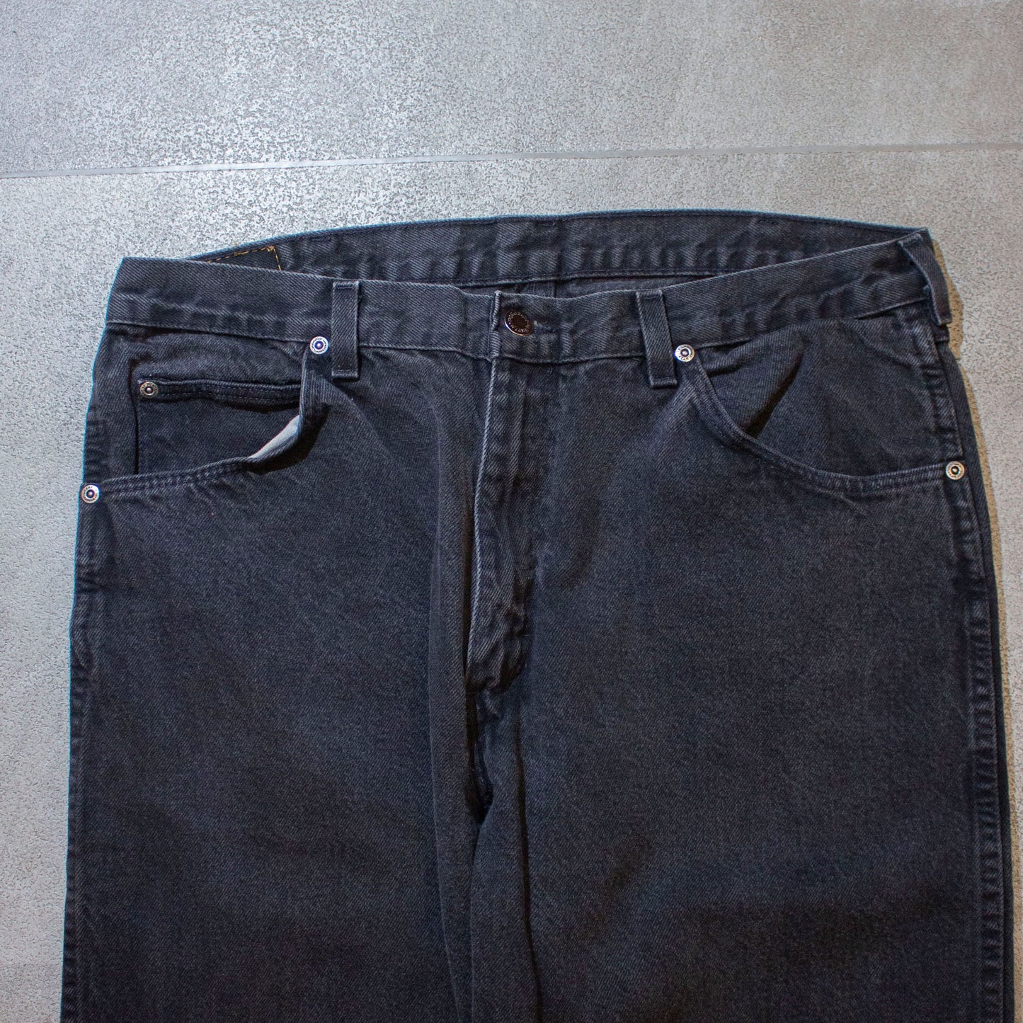 5pocket Black Denim Pants【36×28】