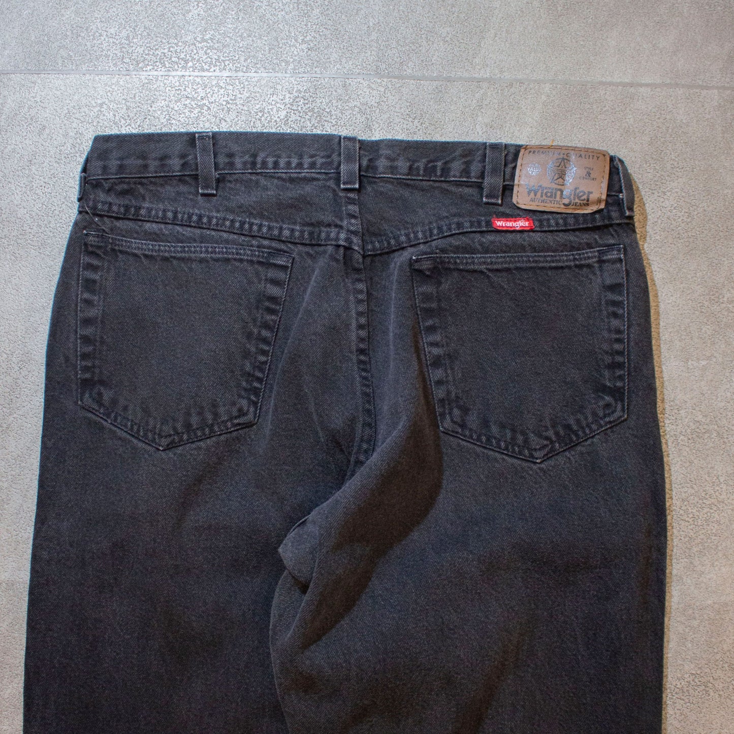 5pocket Black Denim Pants【36×28】