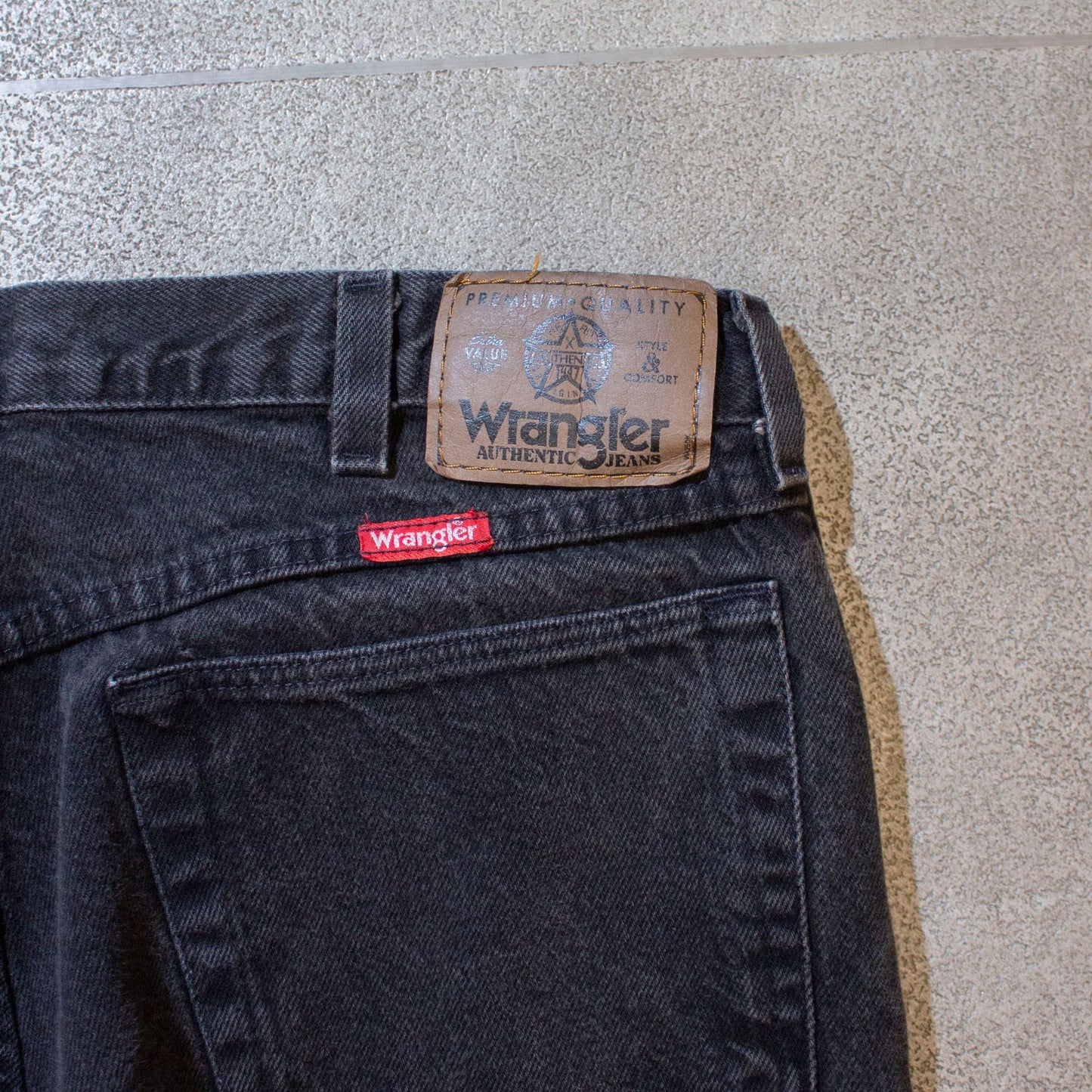 5pocket Black Denim Pants【36×28】