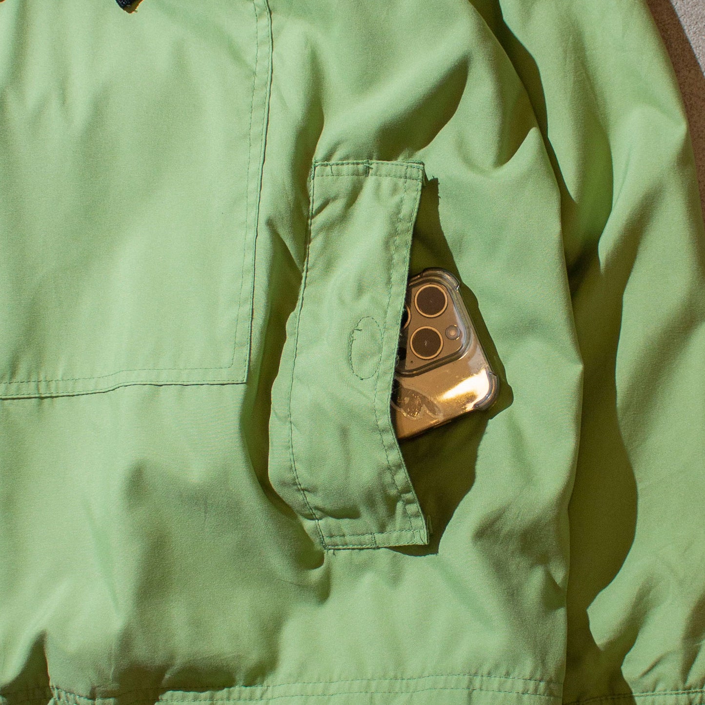 Halfzip Pullover Shell Jacket