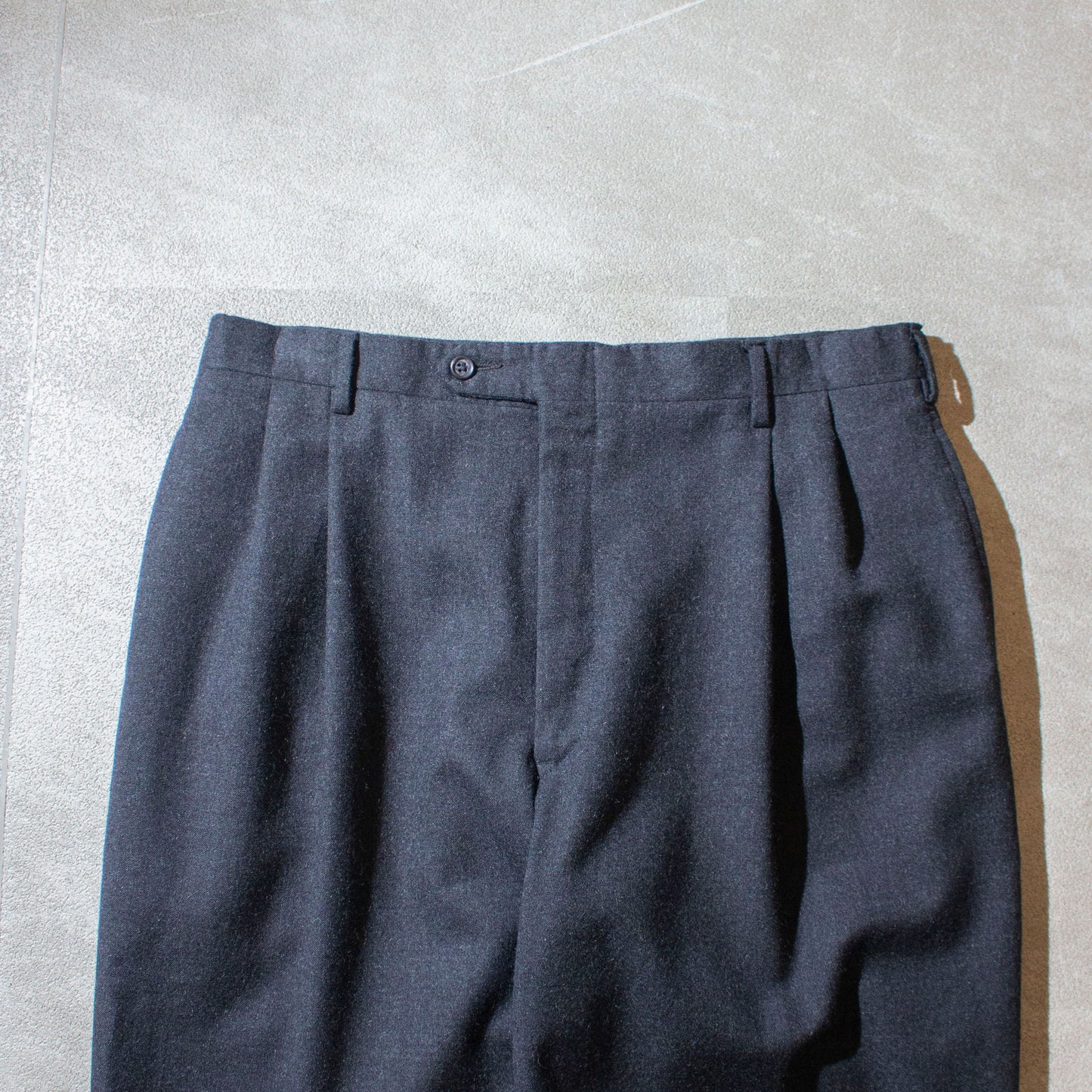 2tuck Wool Slacks Made in U.S.A.