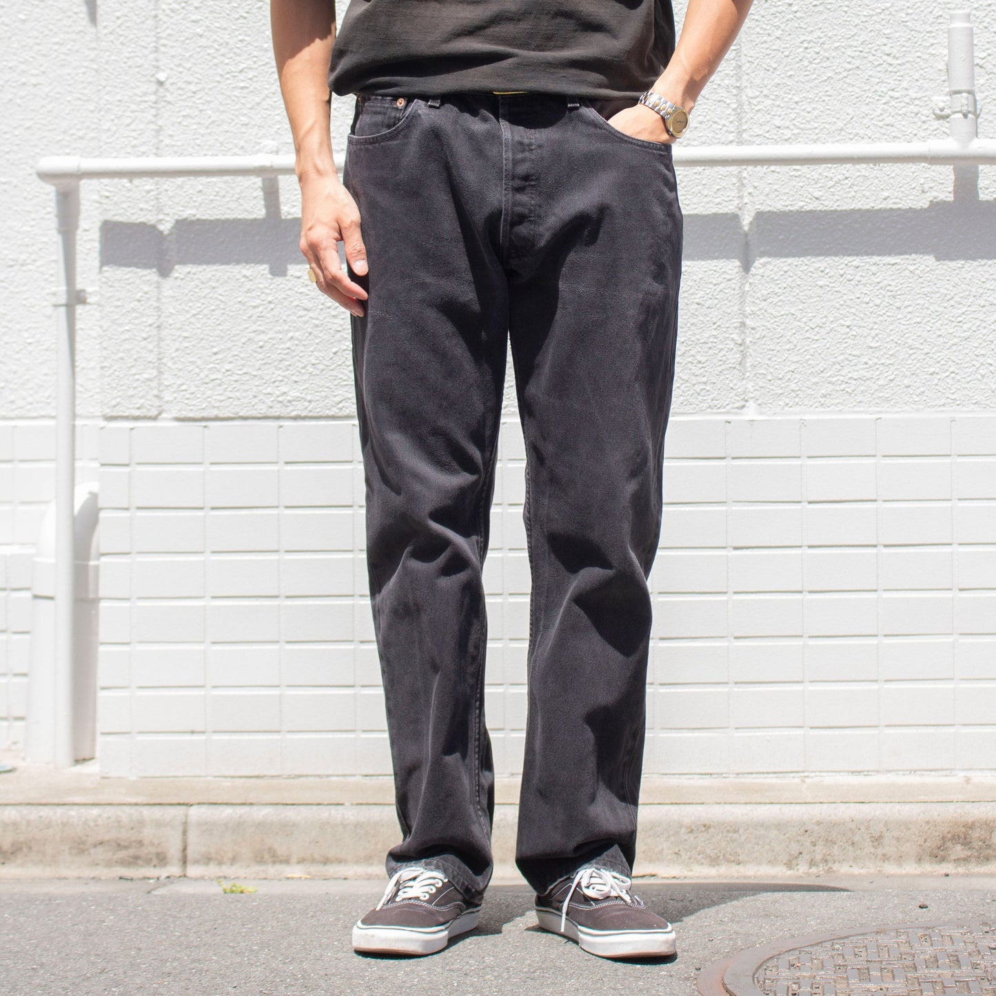 EURO 517 Black Denim【W34×L30】