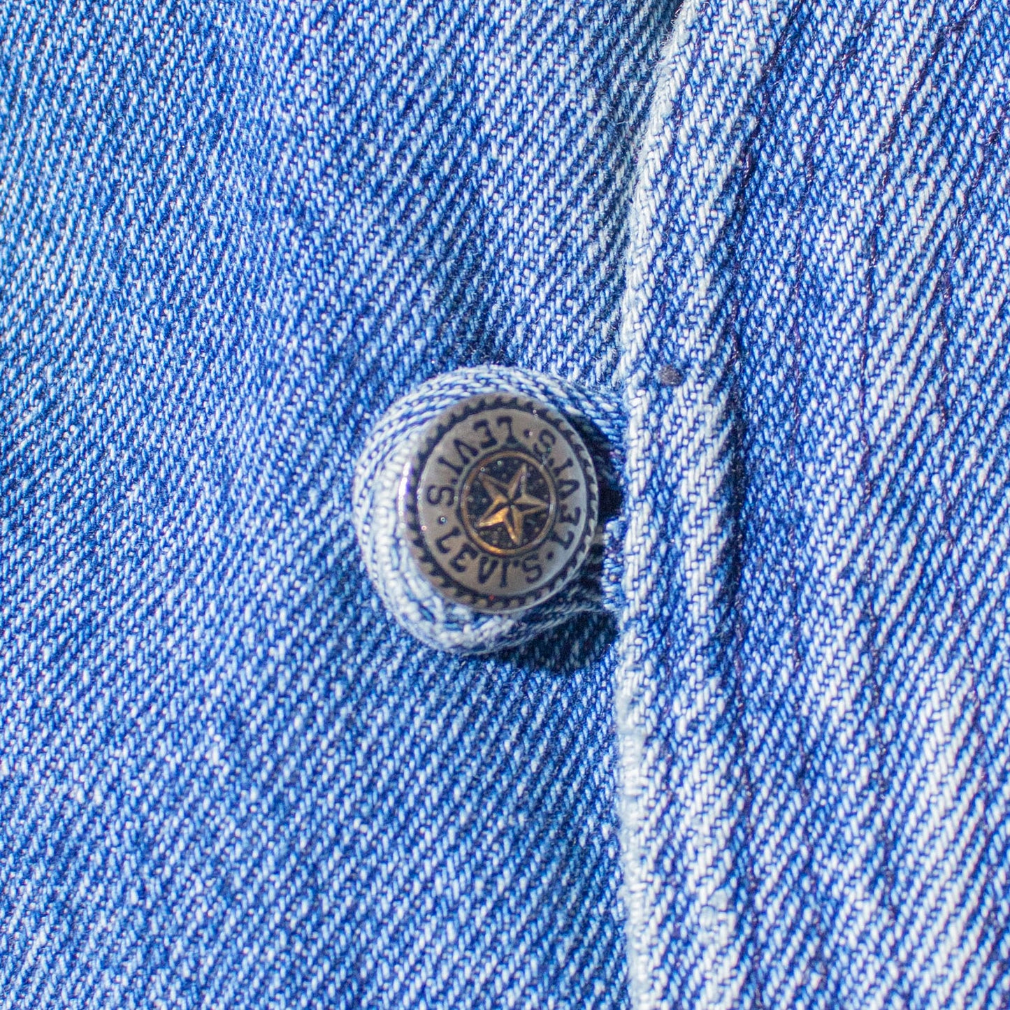 "Silver Medal" Denim Boa Jacket Made in U.S.A.