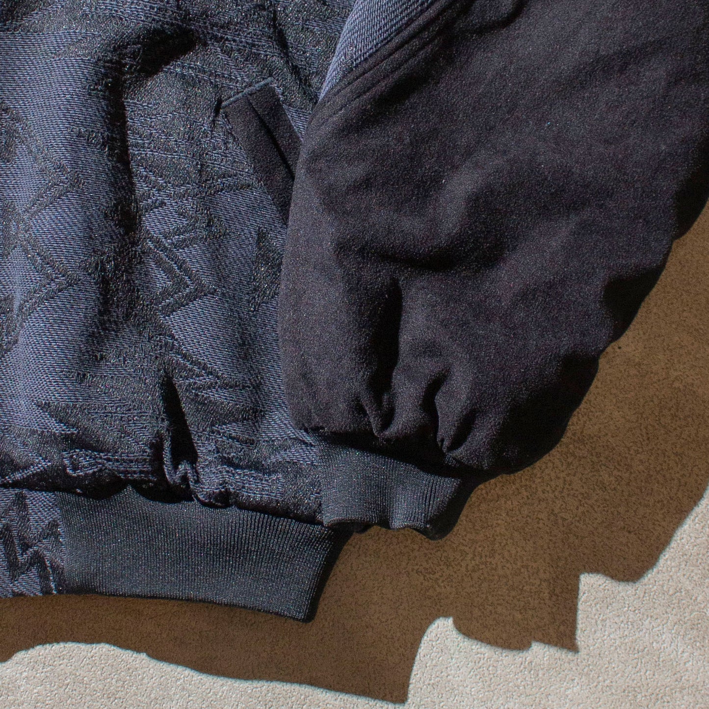 Native Pattern Jacquard Blouson