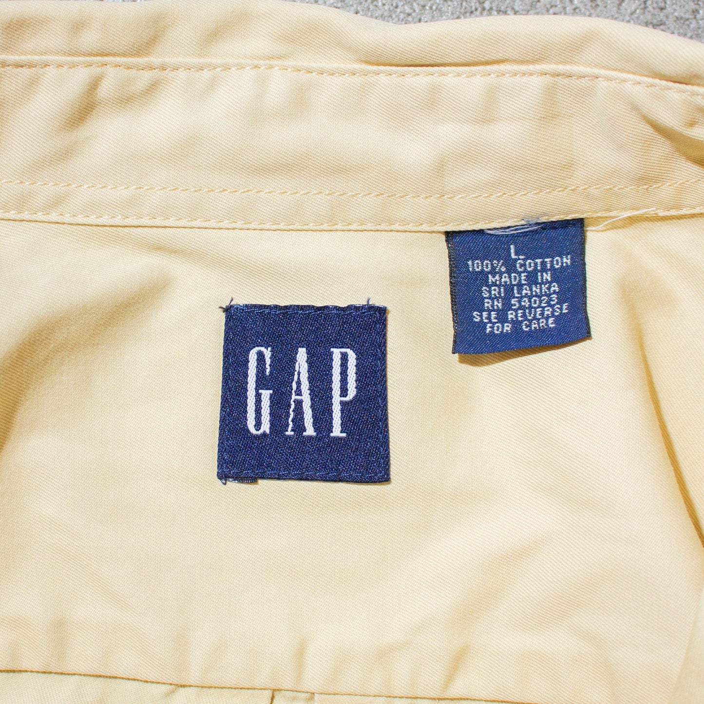 Cotton Twill B.D Shirts【L】