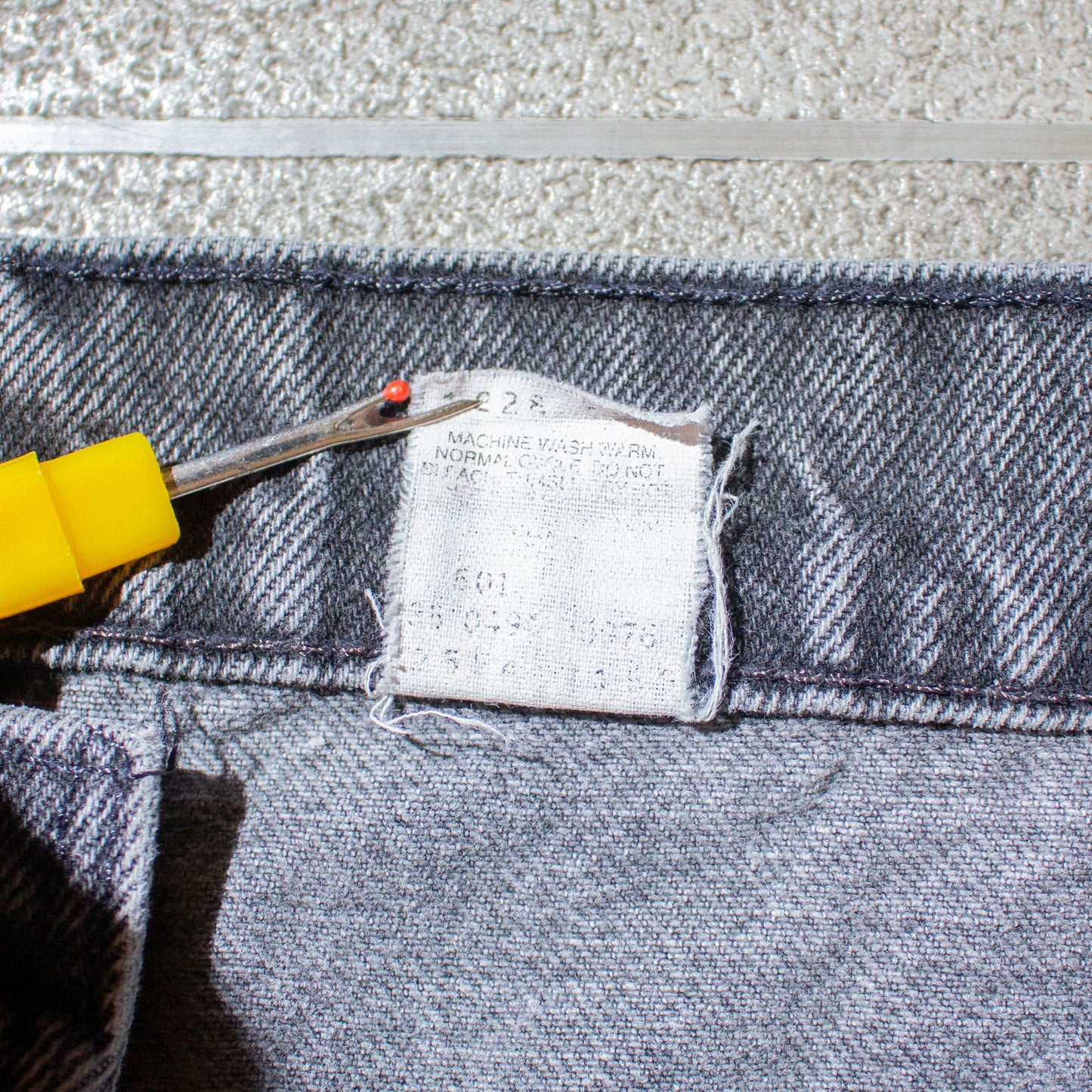 560 "Loose Fit Straight Leg" Denim Made in U.S.A.【W36×L32】