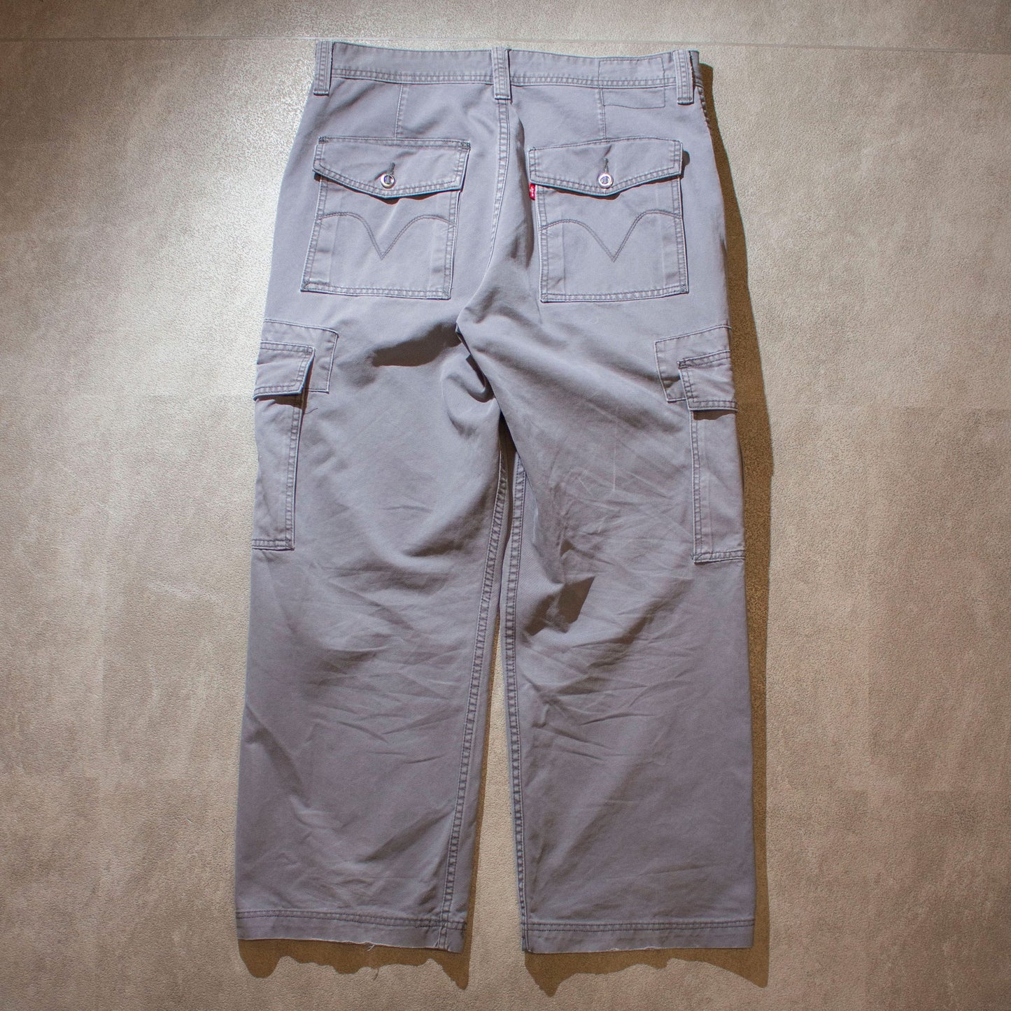 "Loose Straight" 6pocket Cargo Pants【W36×L28】