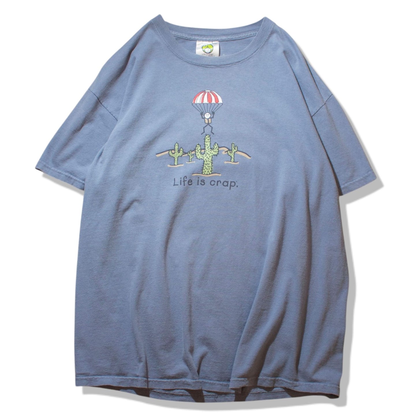 Life is Crap T-shirt【L】