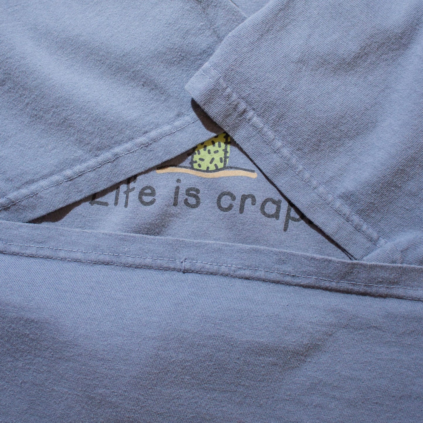 Life is Crap T-shirt【L】