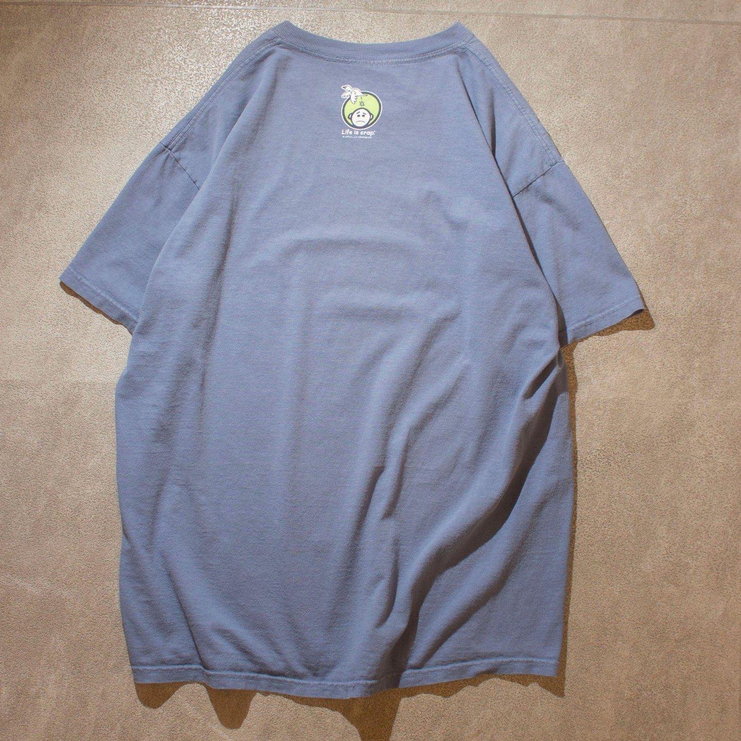 Life is Crap T-shirt【L】