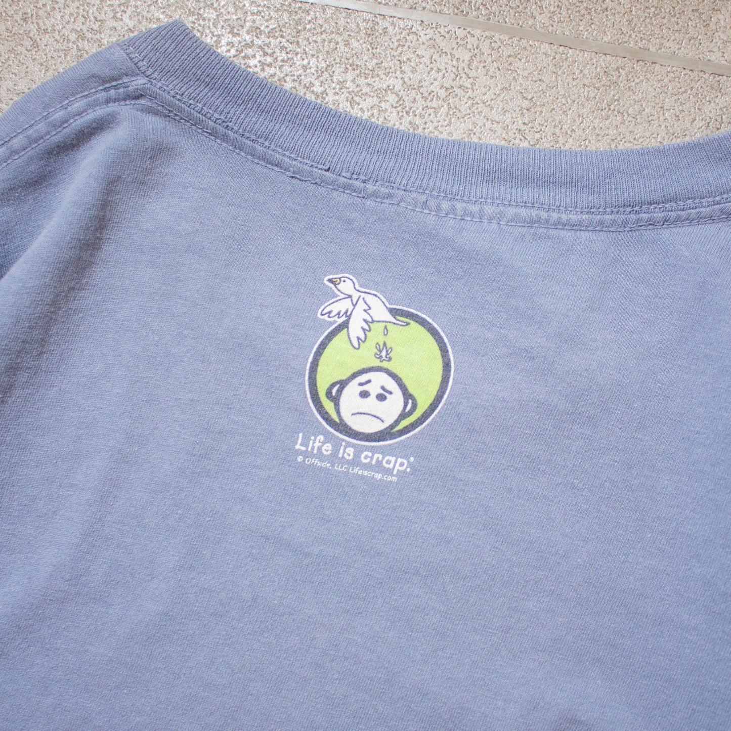 Life is Crap T-shirt【L】