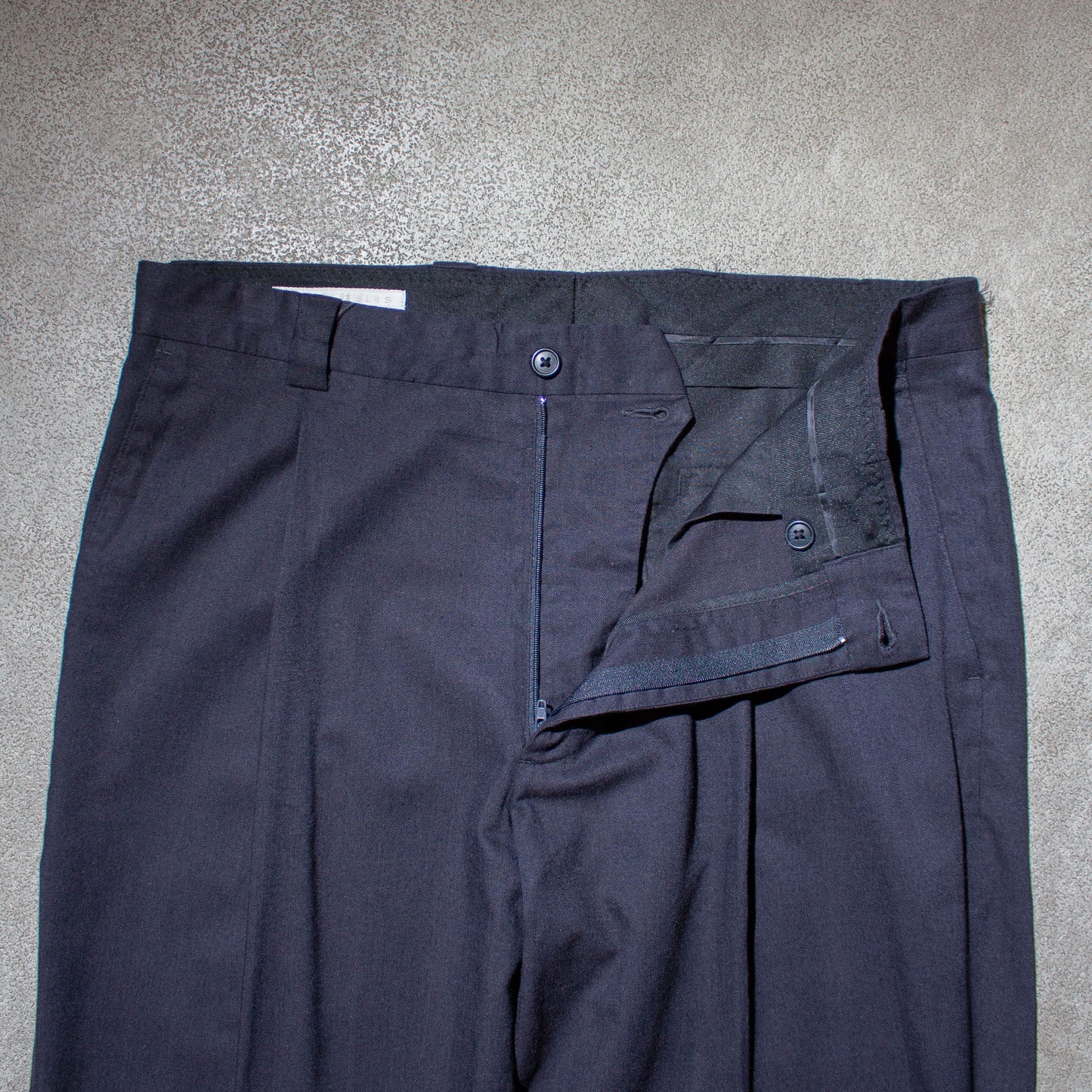 Poly×Rayon×Linen 1tuck Slacks【W34×L29】