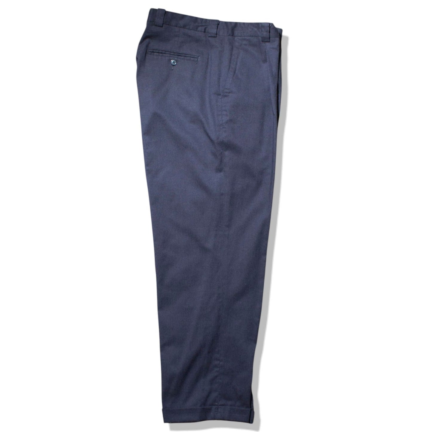 Poly×Rayon×Linen 1tuck Slacks【W34×L29】