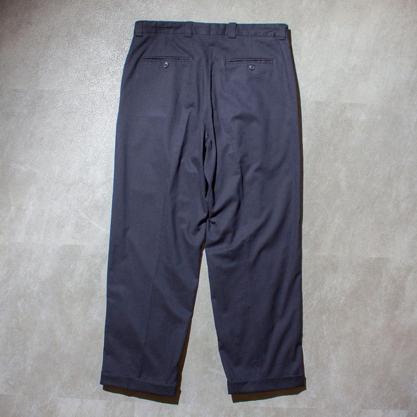 Poly×Rayon×Linen 1tuck Slacks【W34×L29】