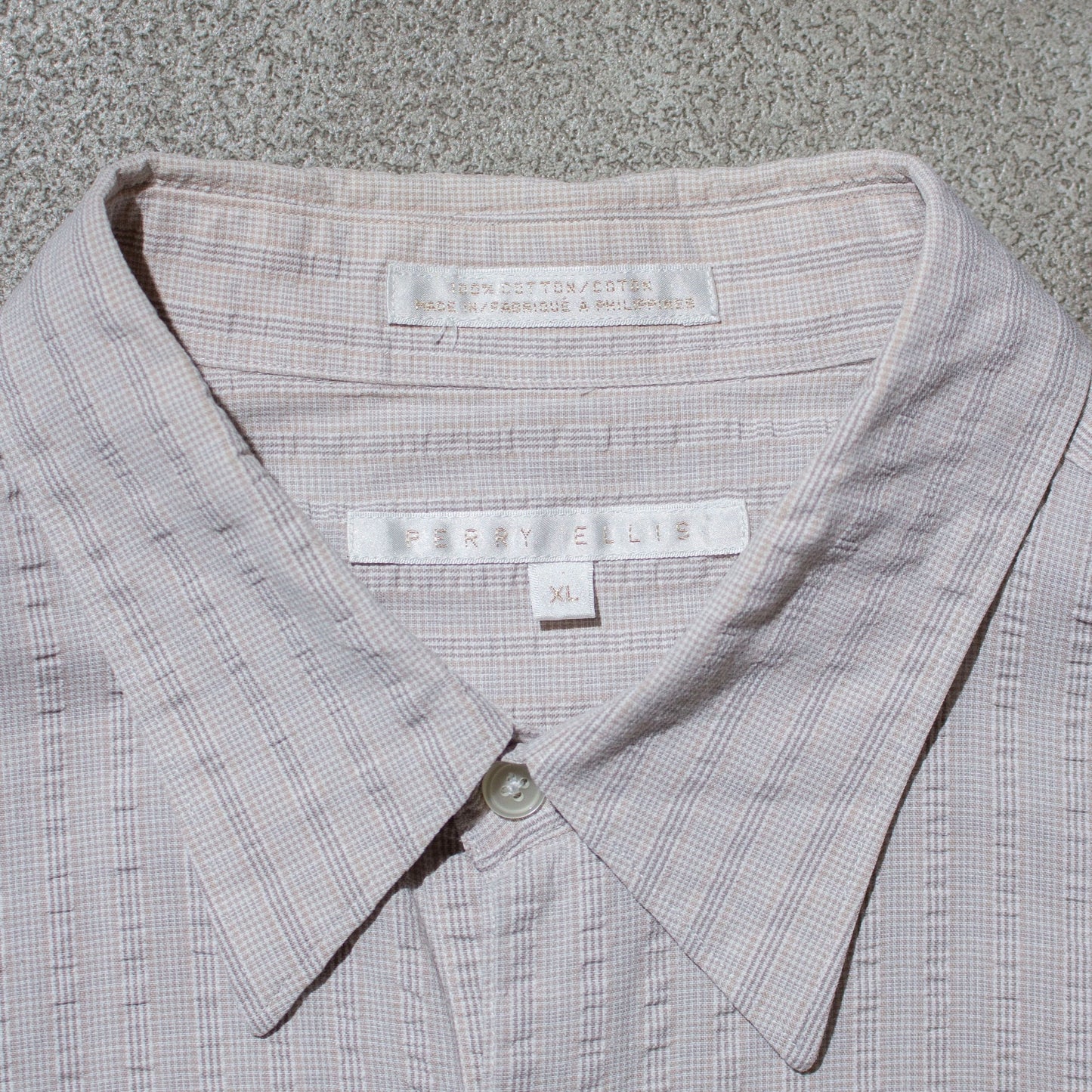 Seersucker S/S Shirt【XL】