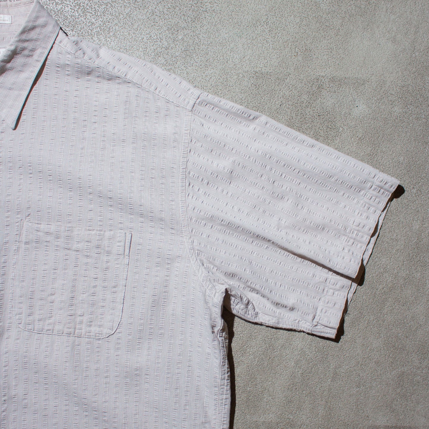 Seersucker S/S Shirt【XL】