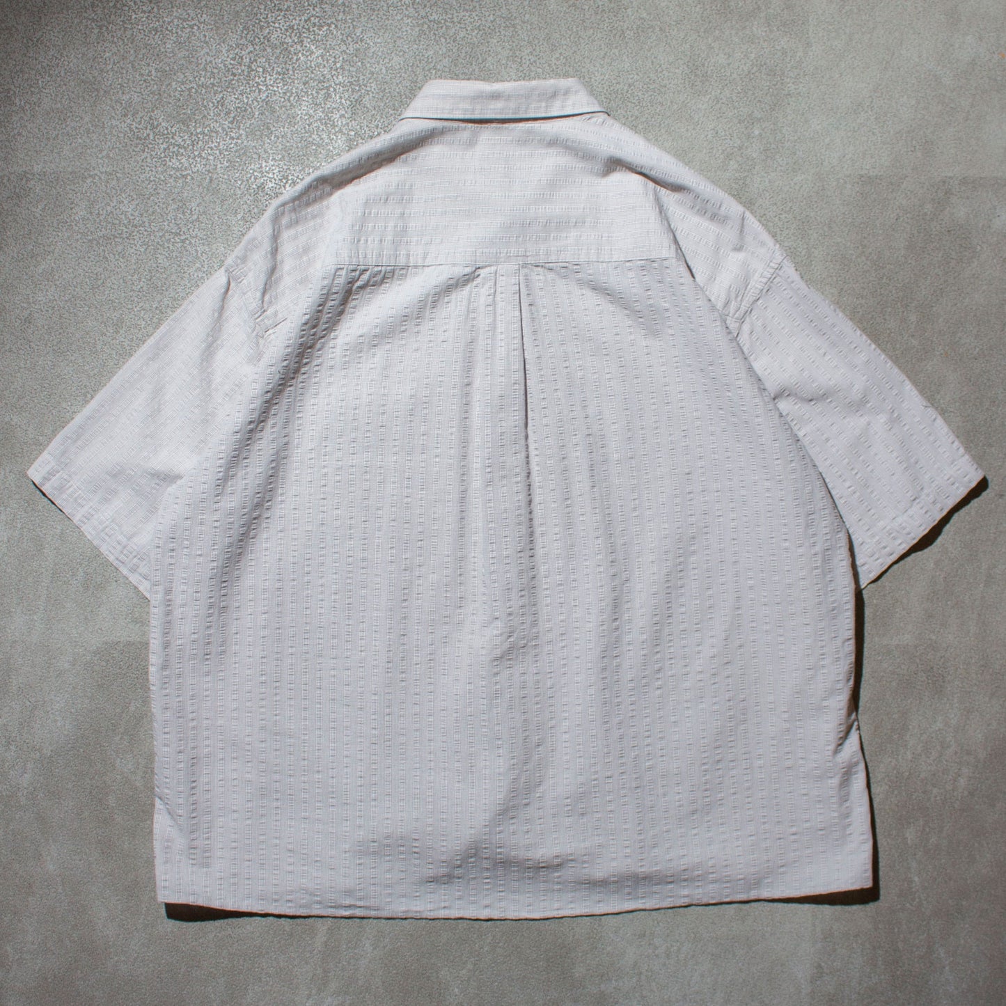 Seersucker S/S Shirt【XL】