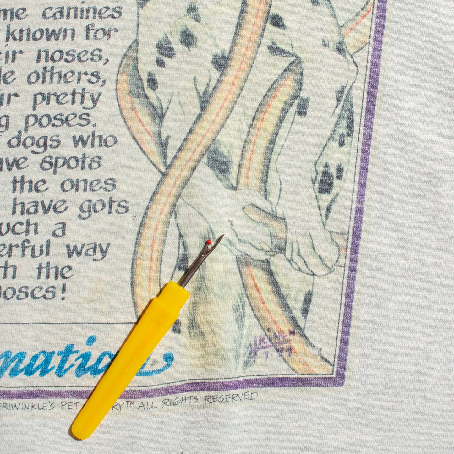Dalmatian T-shirt【XL】