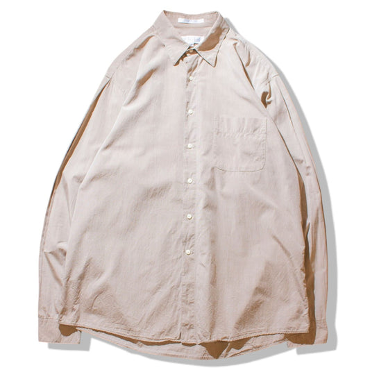 Cotton Typewriter Tuck Shirt / Beige【About L】