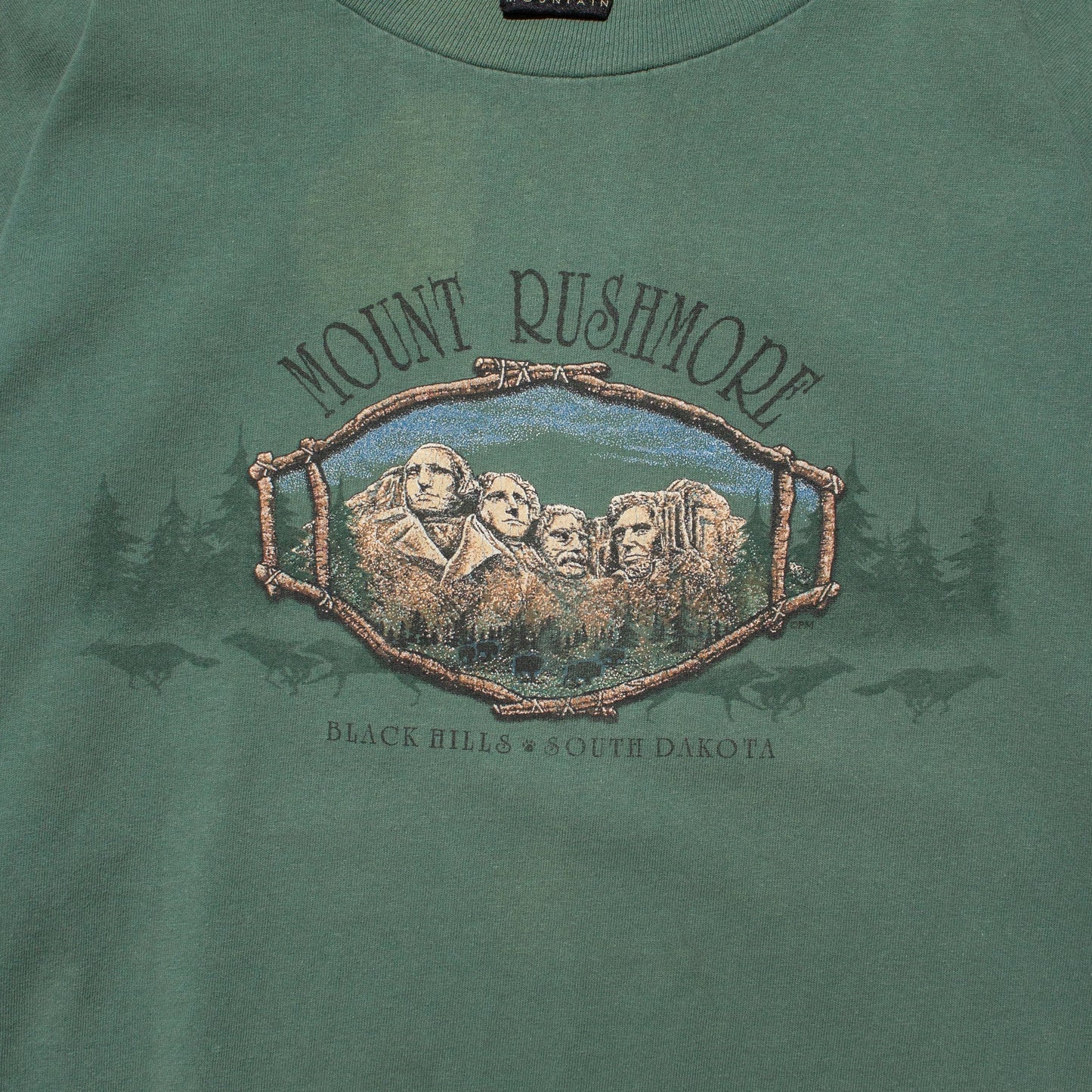 Souvenir T-shirt U.S.A.【XL】