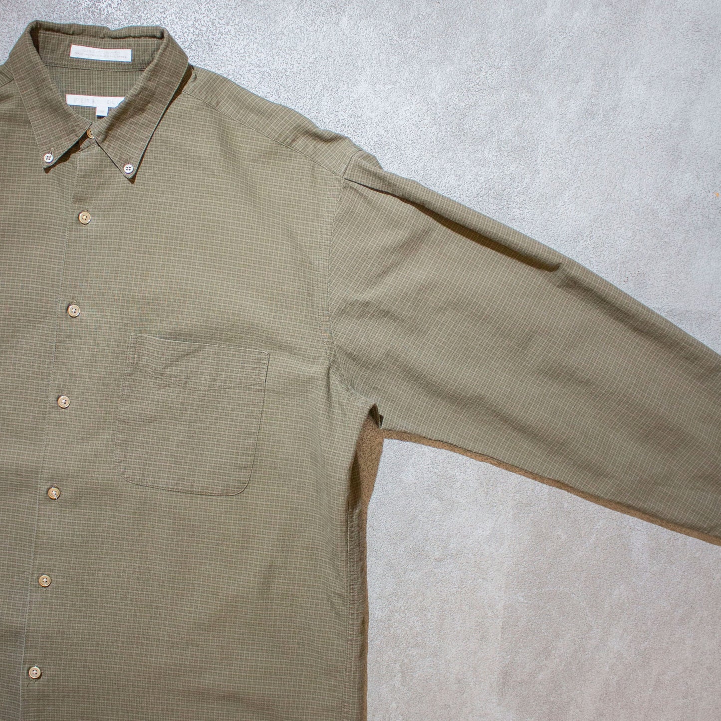 B.D Check Tuck Shirt / Green【M】
