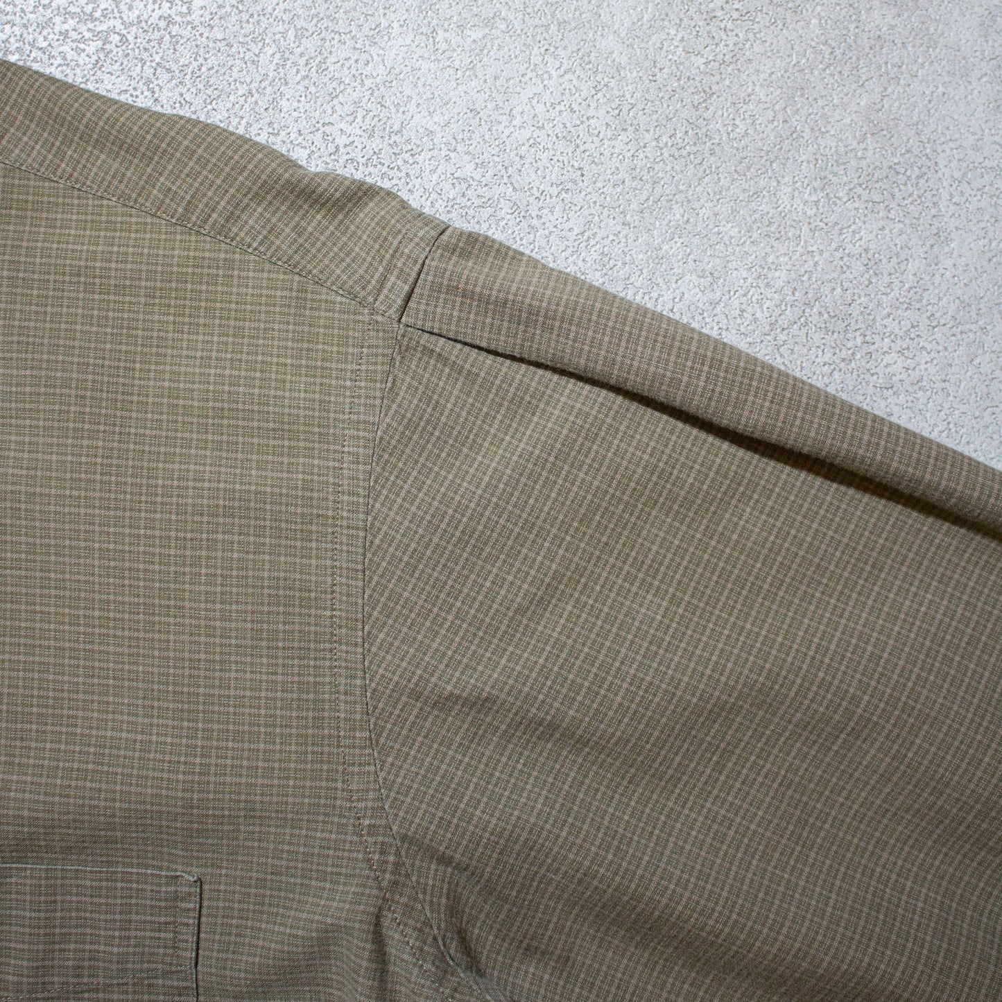 B.D Check Tuck Shirt / Green【M】
