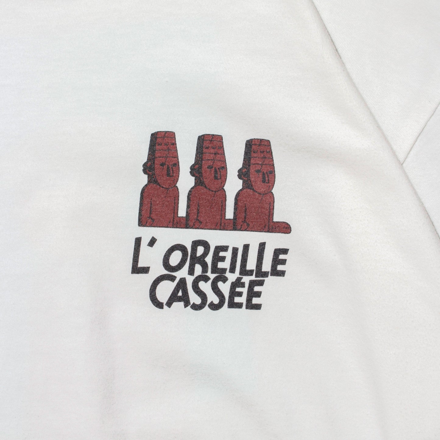 L'OREILLE CASSEE T-shirt【XL】