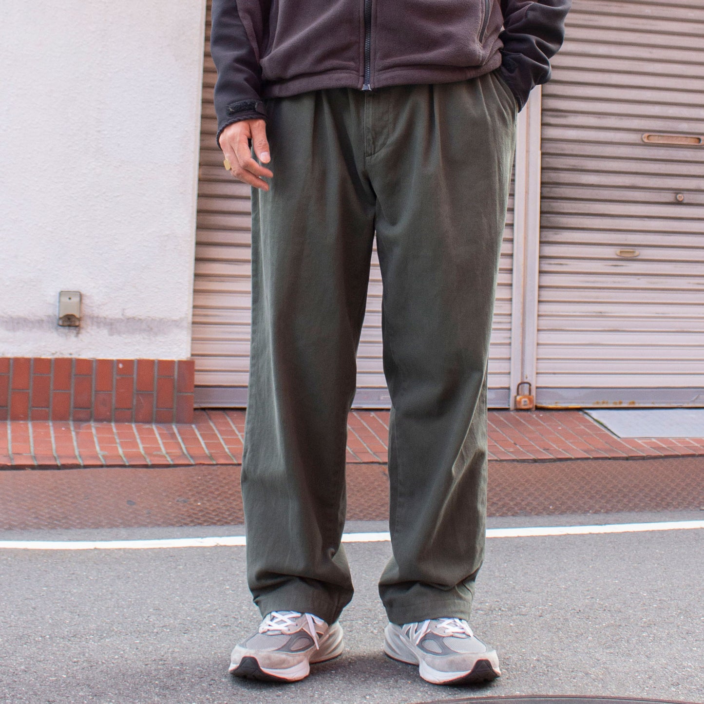 "ANDREW" 2tuck Chino Pants