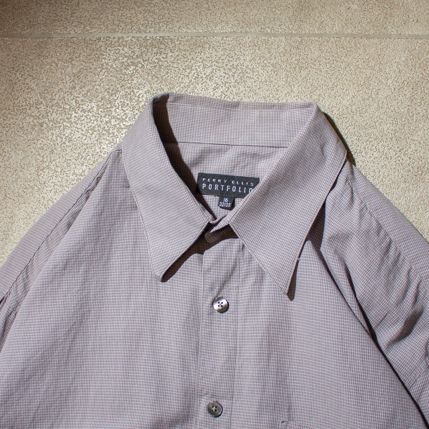 Check Tuck Shirt / GRY【About L】