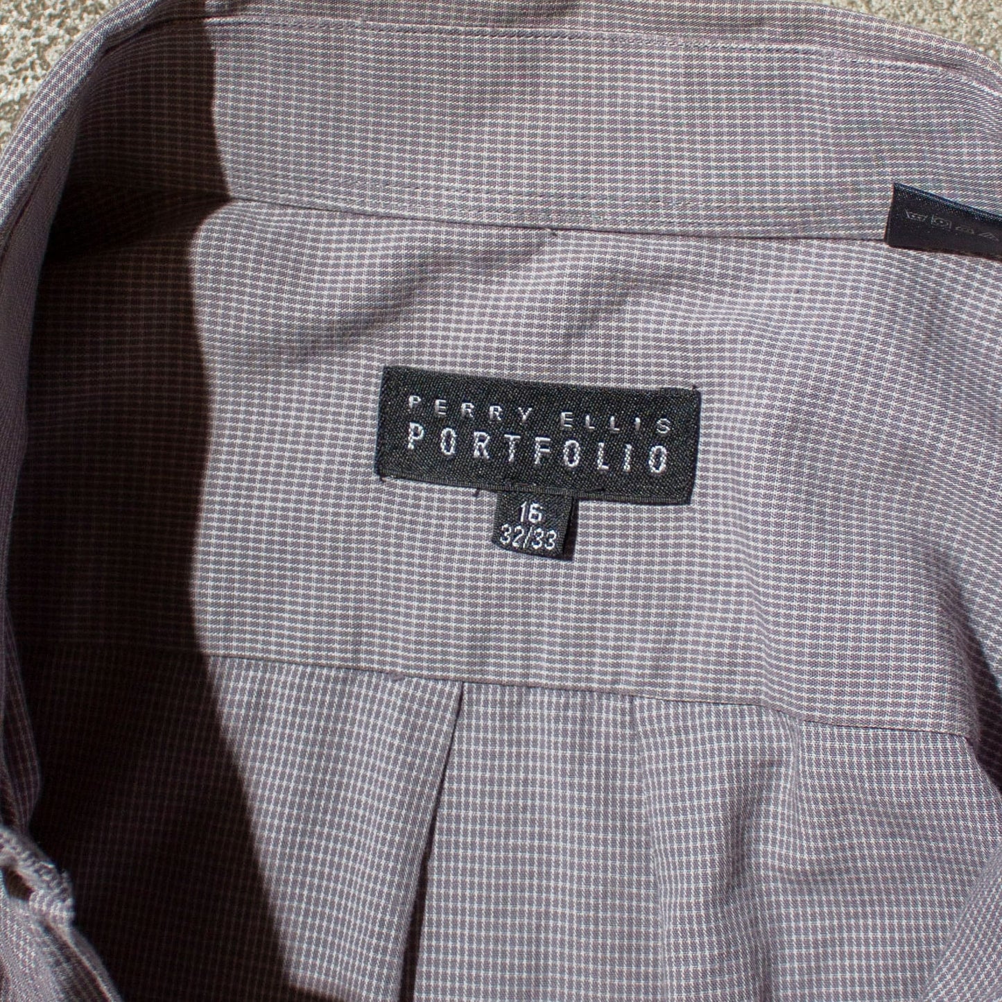 Check Tuck Shirt / GRY【About L】