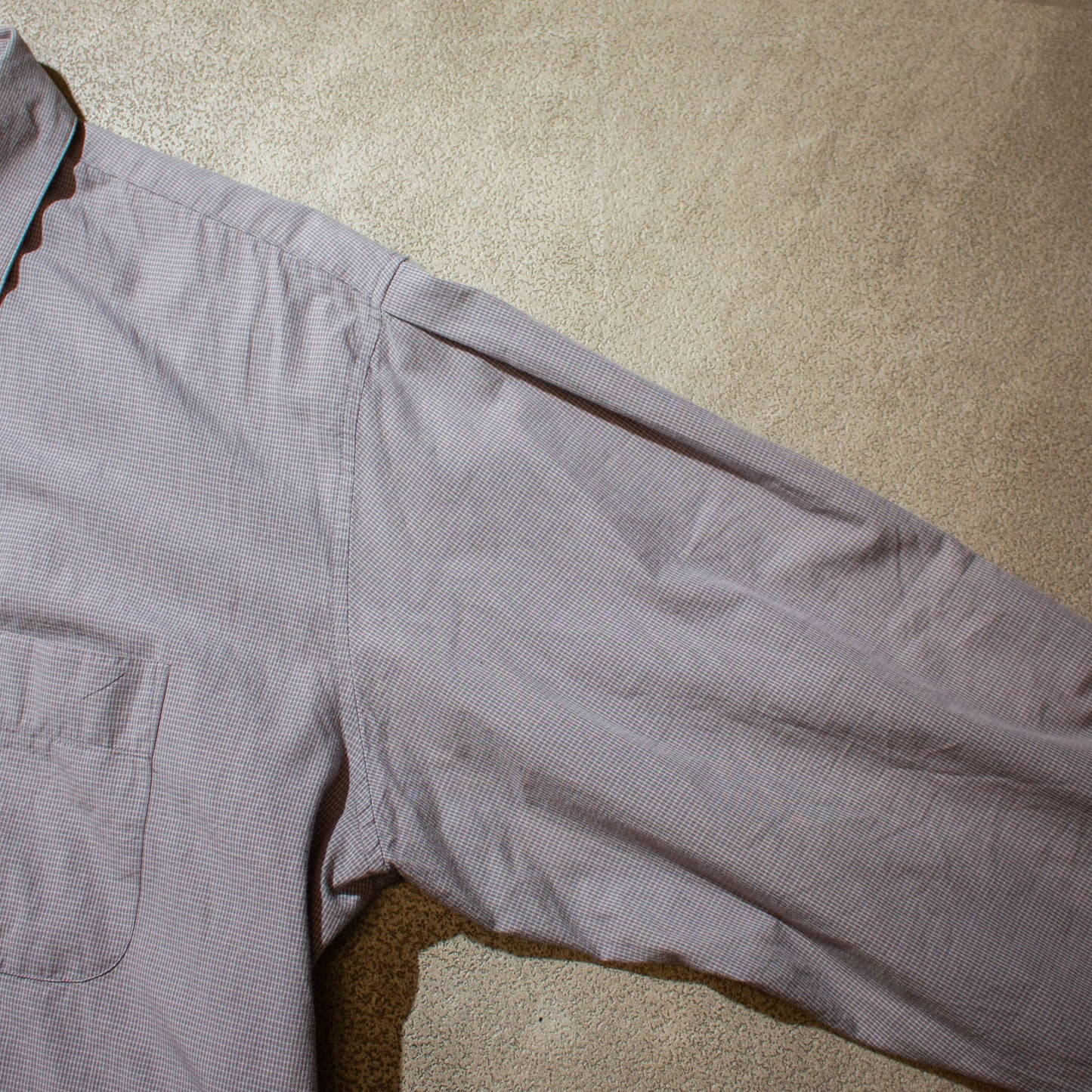 Check Tuck Shirt / GRY【About L】