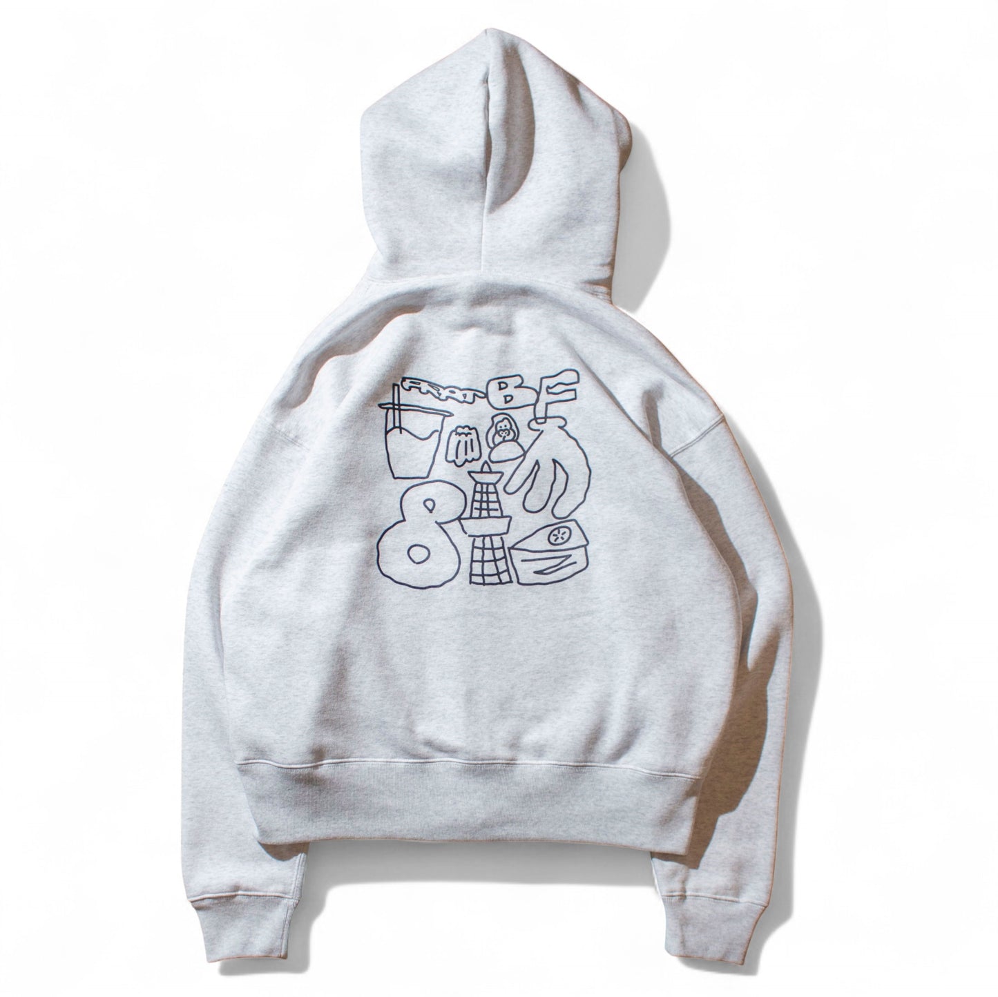 8th Anniversary Hoodie / Ash Gray