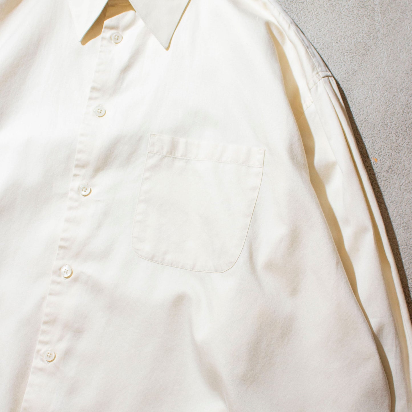 Tuck Shirt / Yellow【About XL】
