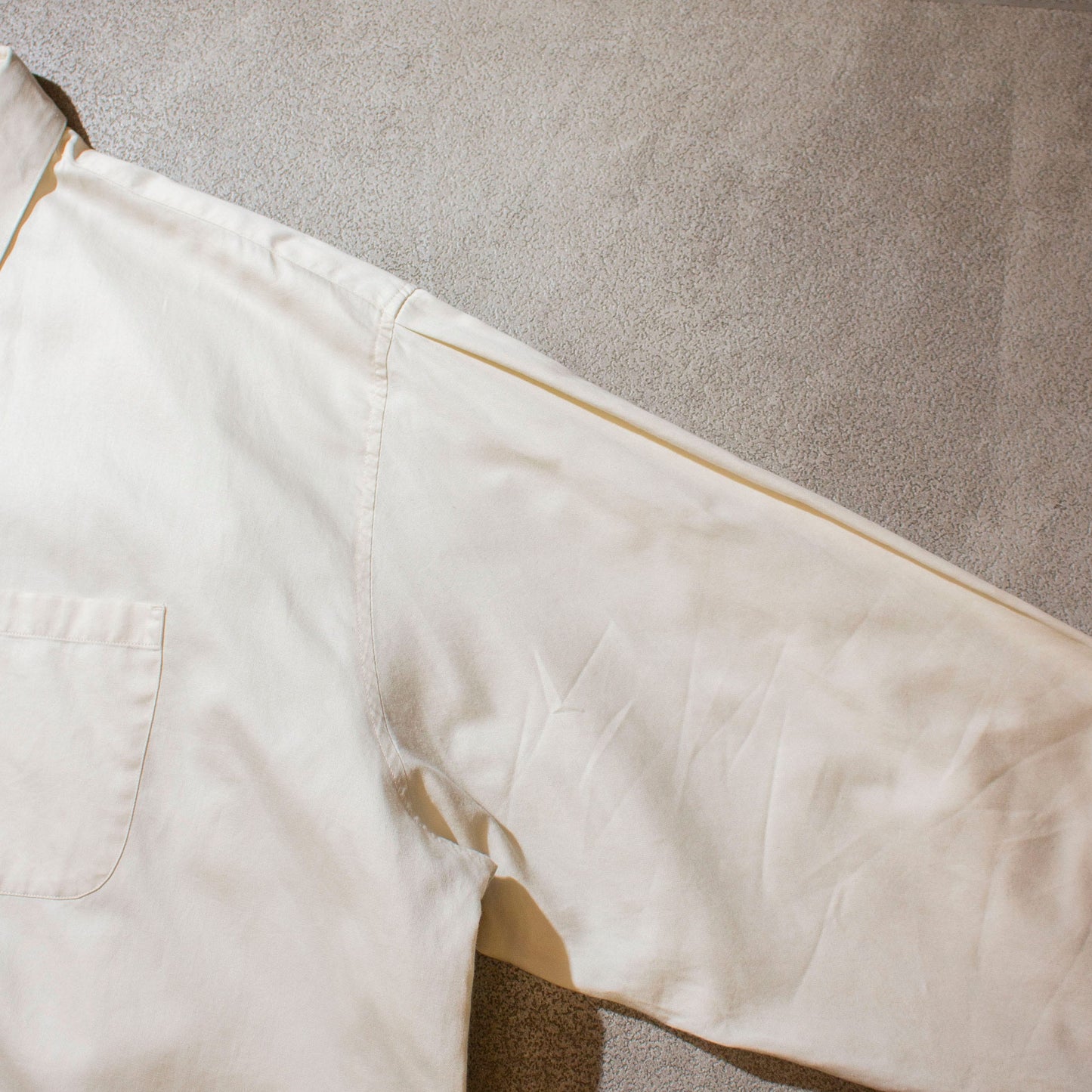 Tuck Shirt / Yellow【About XL】