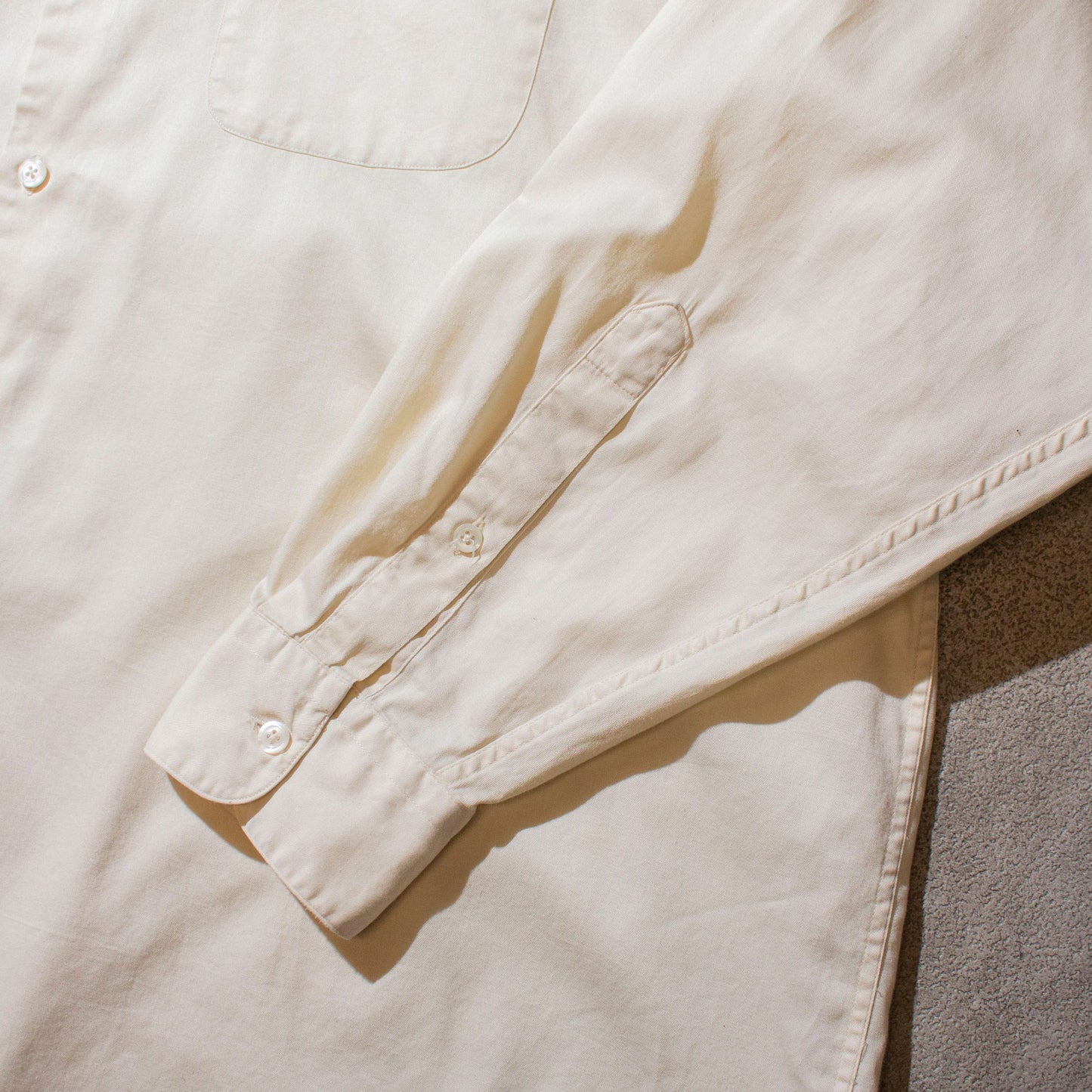 Tuck Shirt / Yellow【About XL】