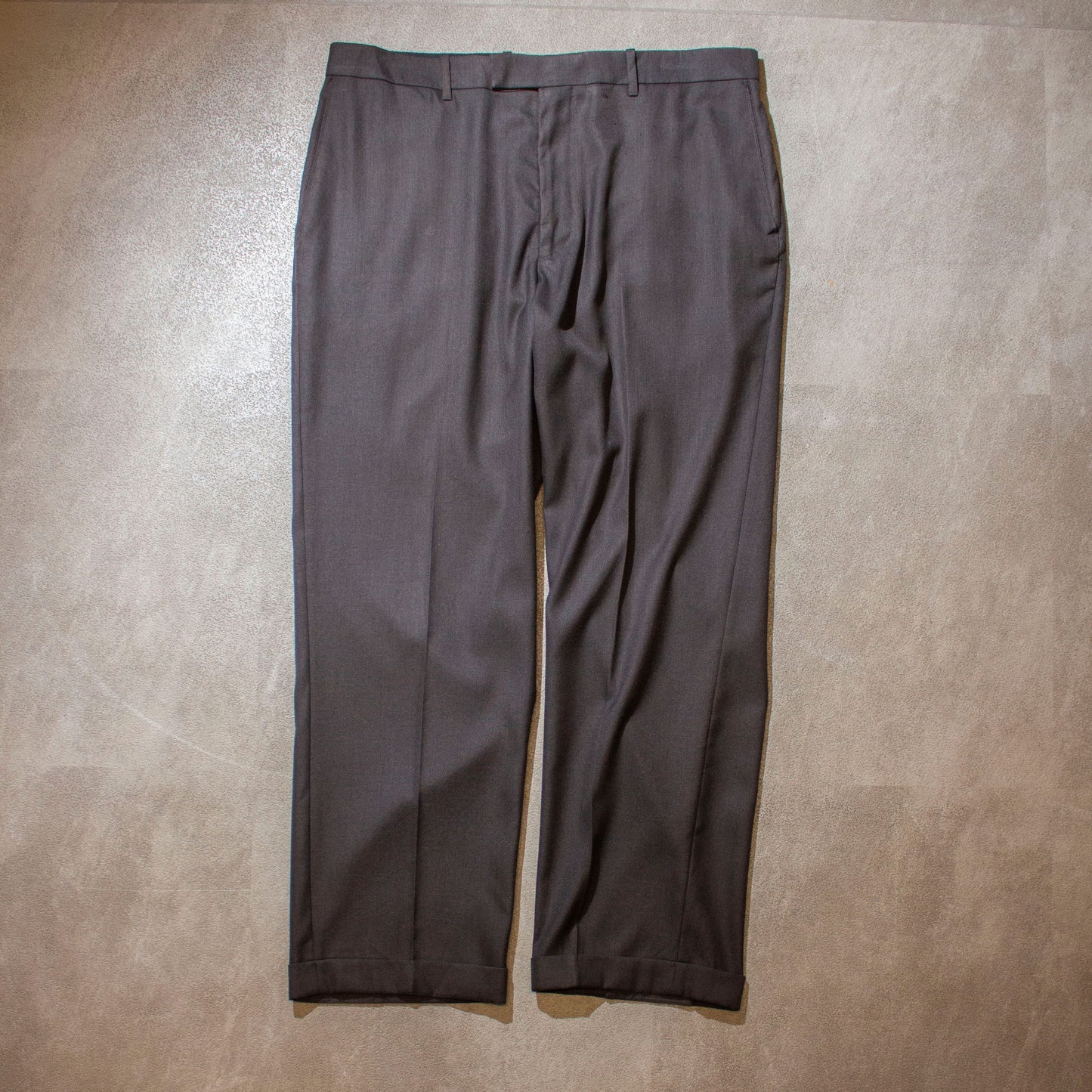 Wide Tapared Slacks【W38×L30】
