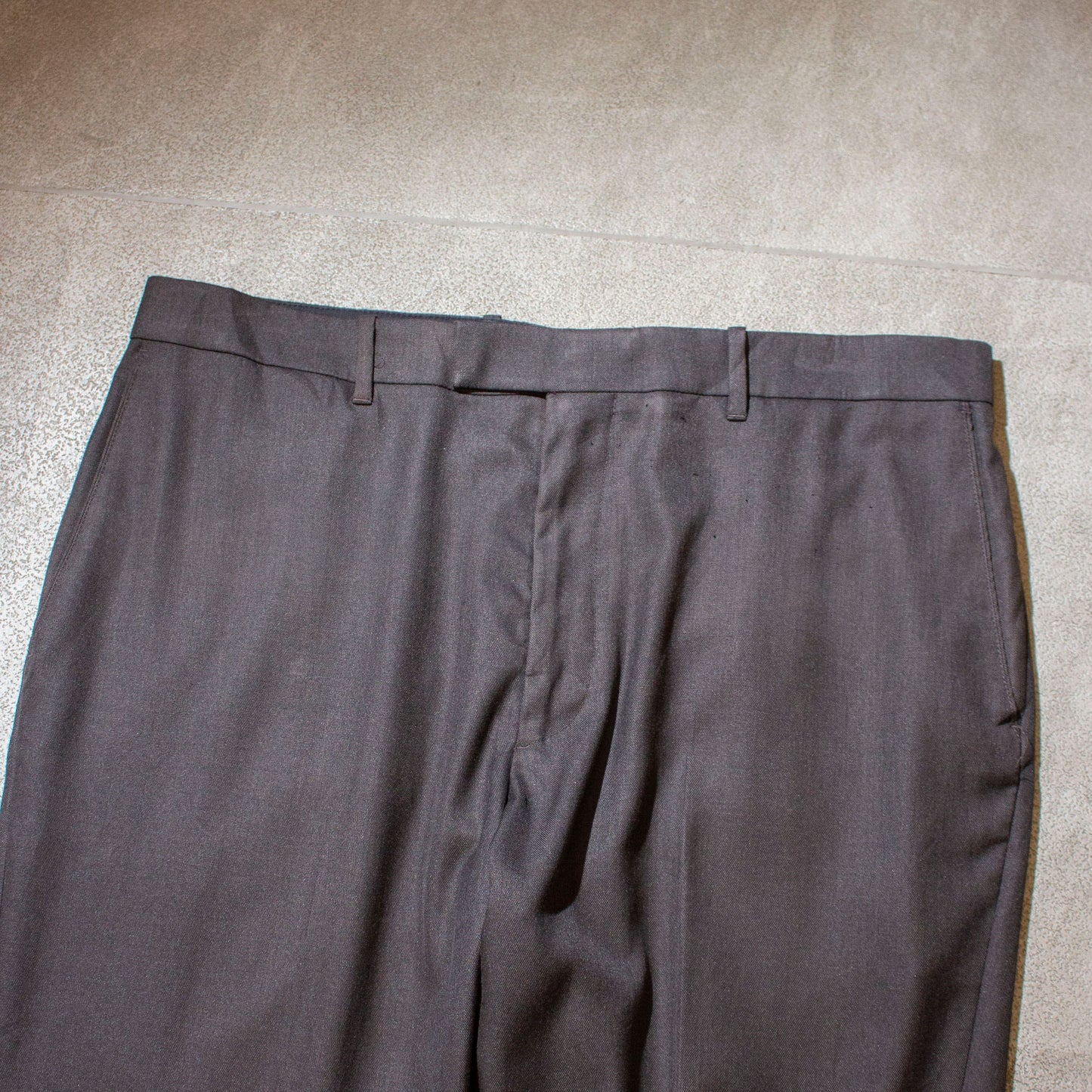 Wide Tapared Slacks【W38×L30】