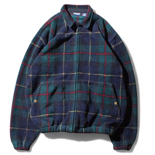 Check Fleece Bouson Made in U.S.A.