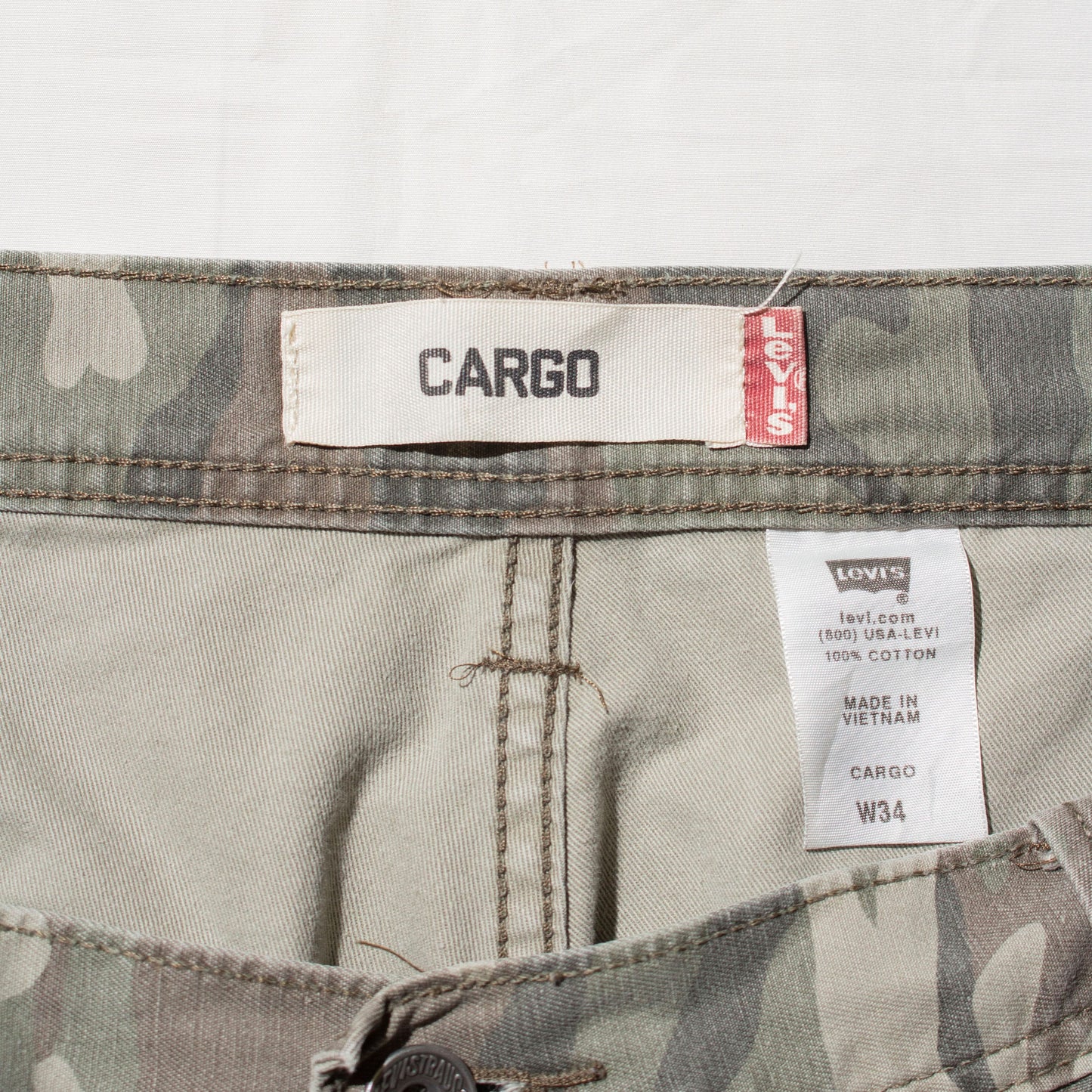 Camo Cargo Shorts【W35】